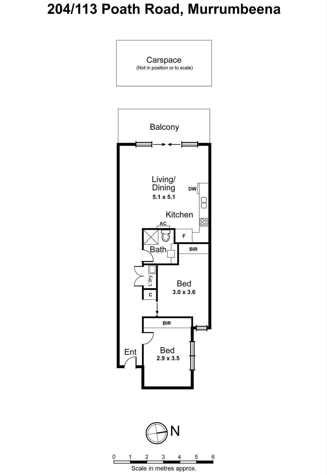 204/113 Poath Road, Murrumbeena VIC 3163 - Floorplan