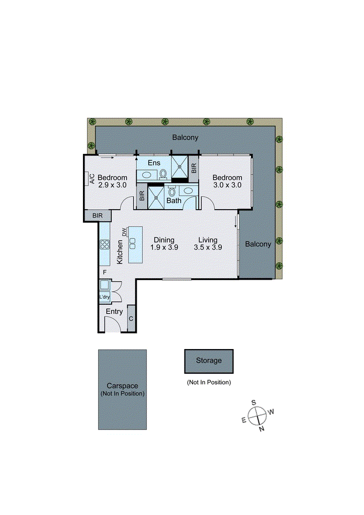 204/12 Camira Street, Malvern East VIC 3145 - Floorplan