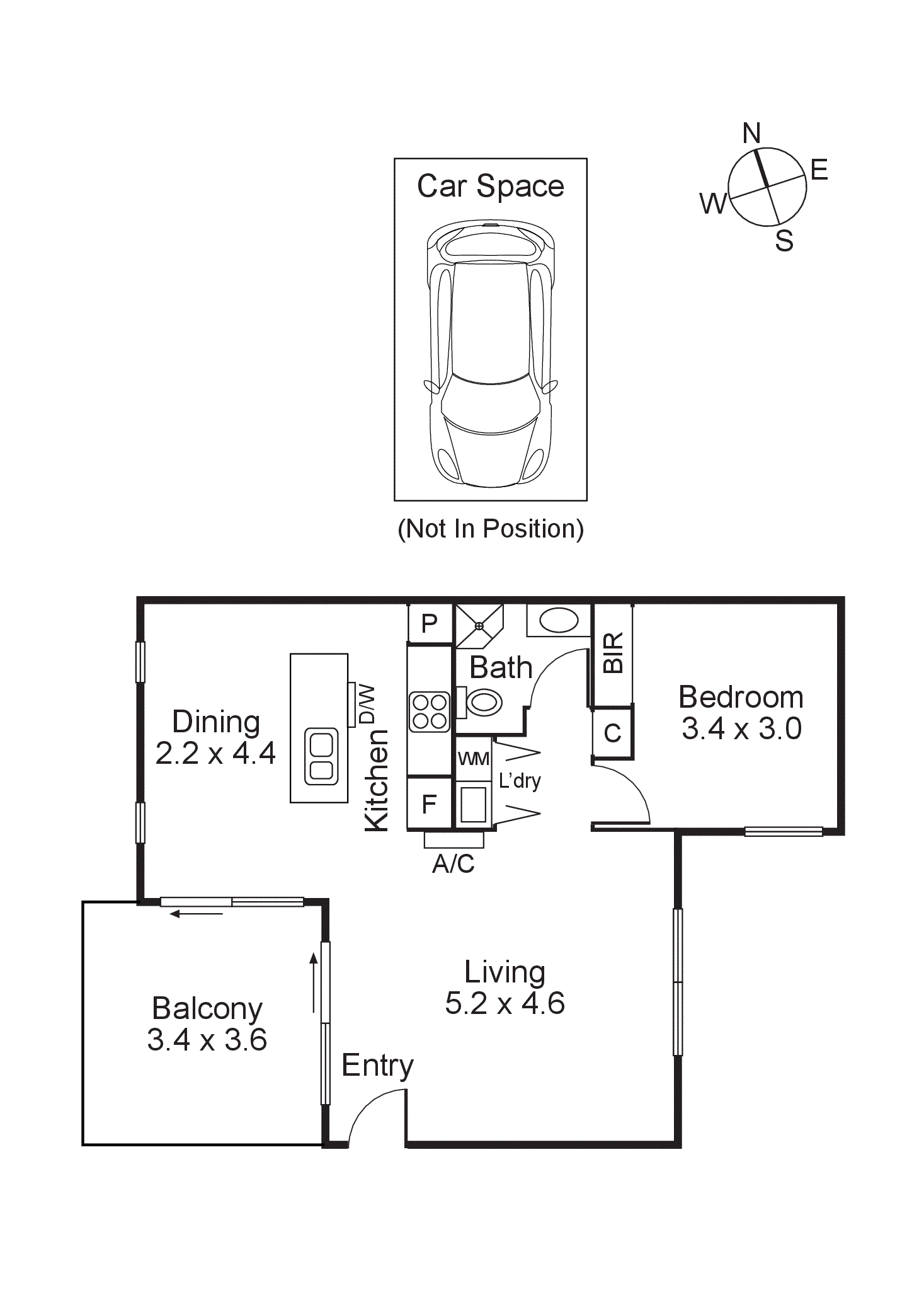 204/126 Carlisle Street, St Kilda VIC 3182 - Floorplan