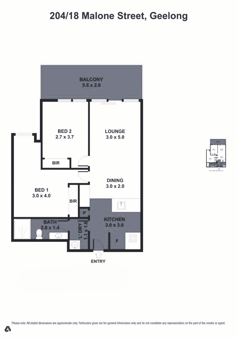 204/18 Malone Street, Geelong VIC 3220 - Floorplan