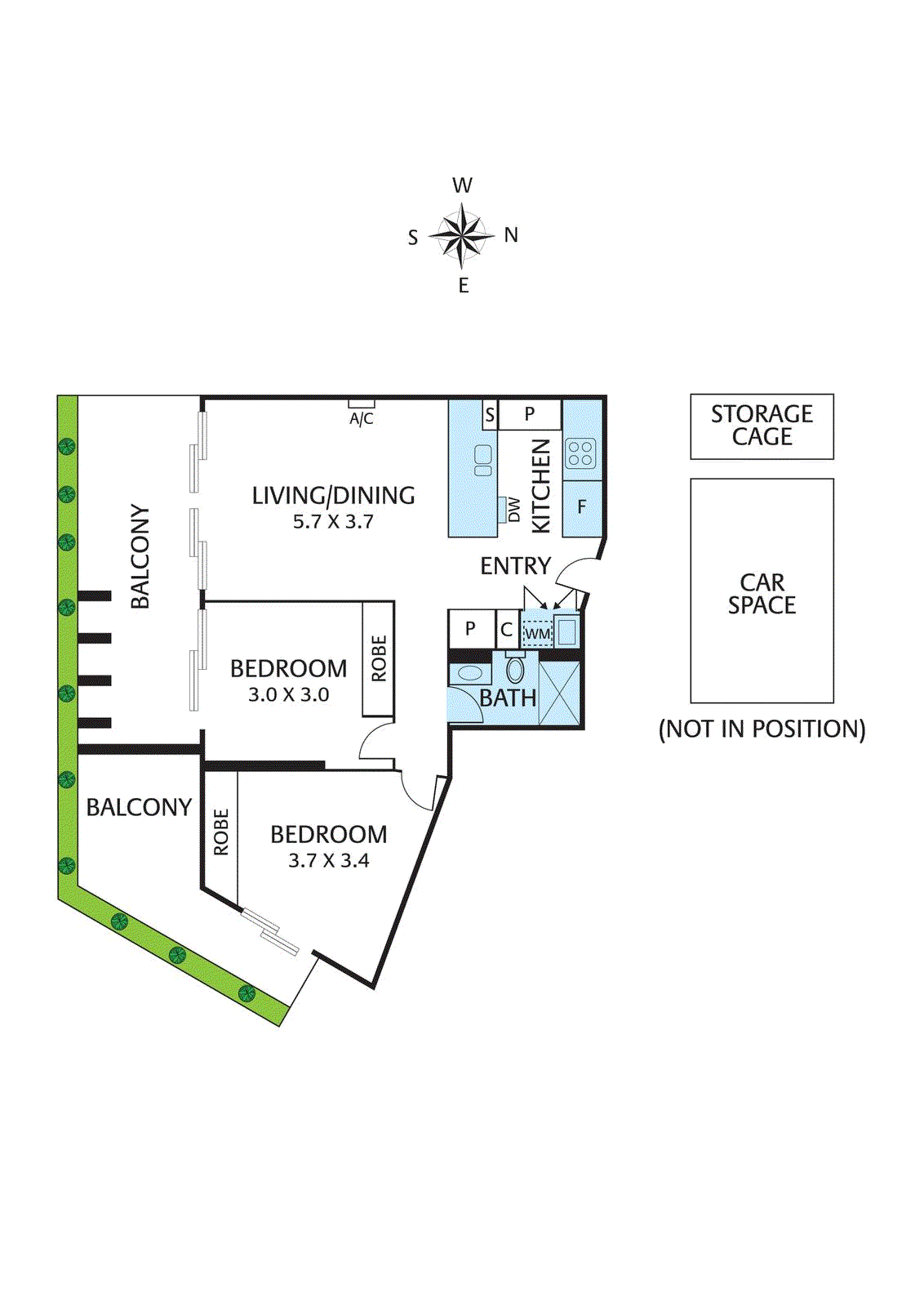 204/1a Noel Street, Ivanhoe - Floorplan 1