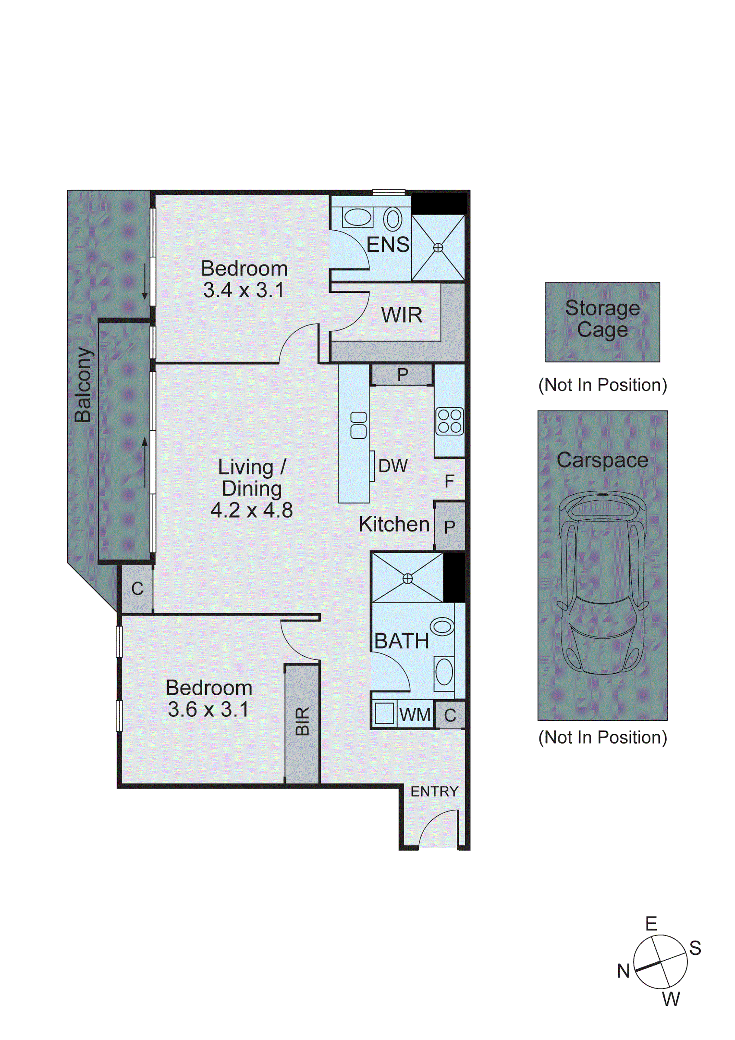 204/1a Paxton Street, Malvern East VIC 3145 - Floorplan
