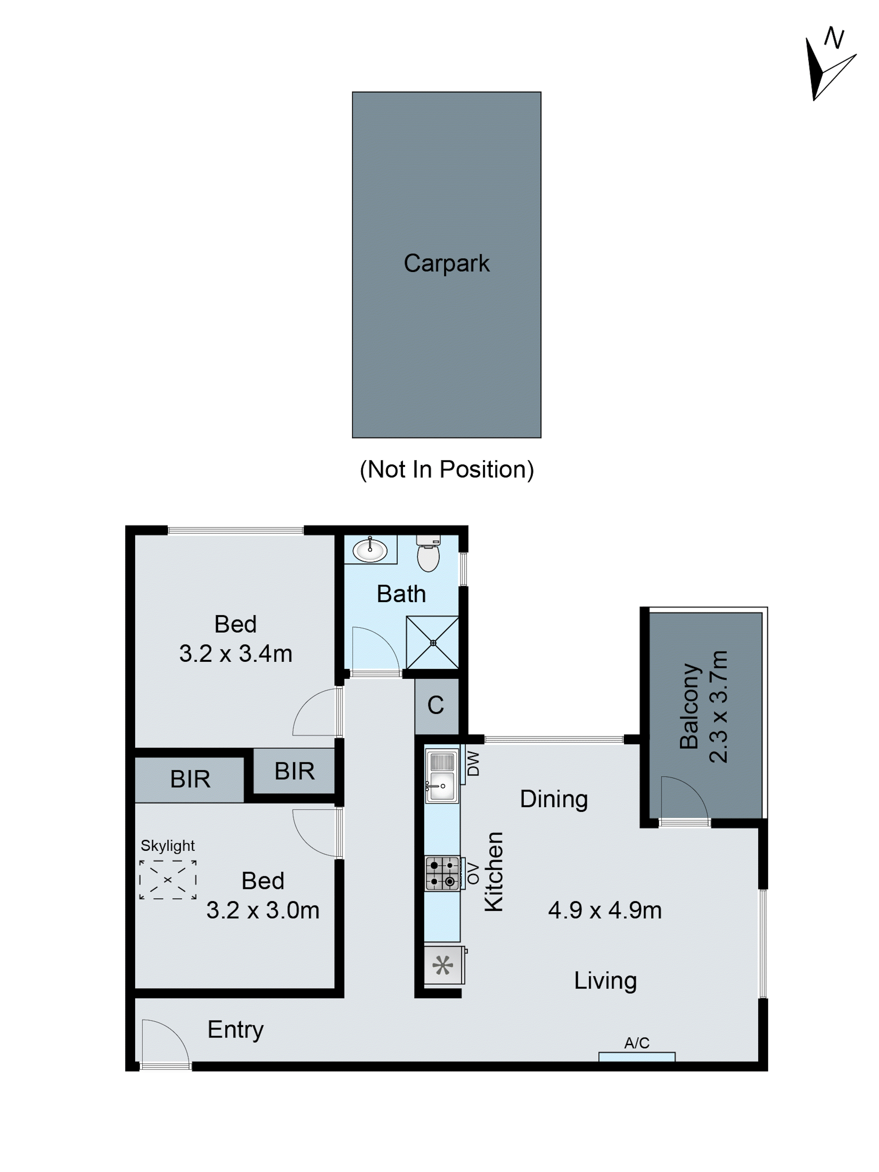 204/2 Cedar Street, Caulfield South VIC 3162 - Floorplan