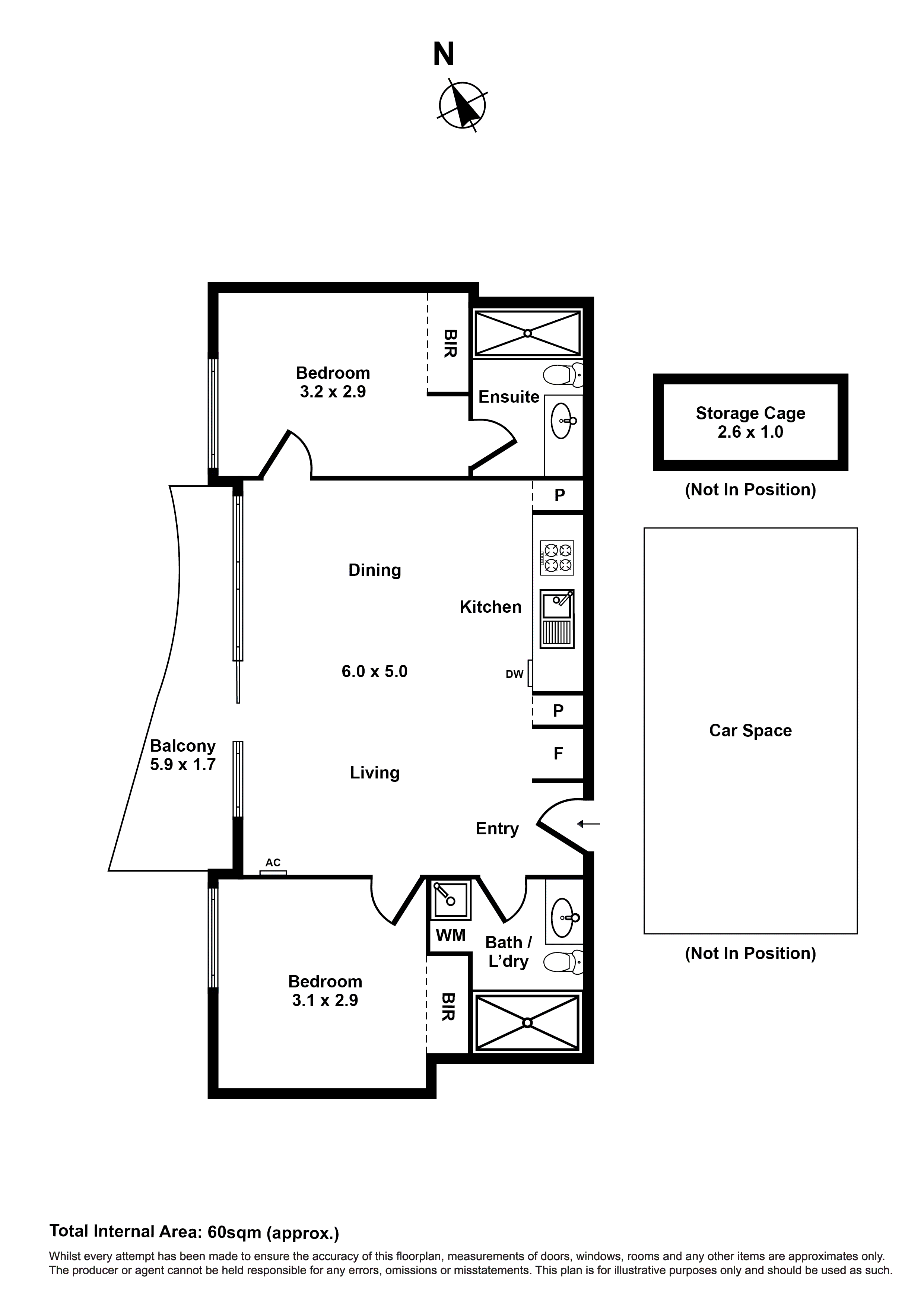 204/205-207 Ballarat Road, Footscray VIC 3011 - Floorplan