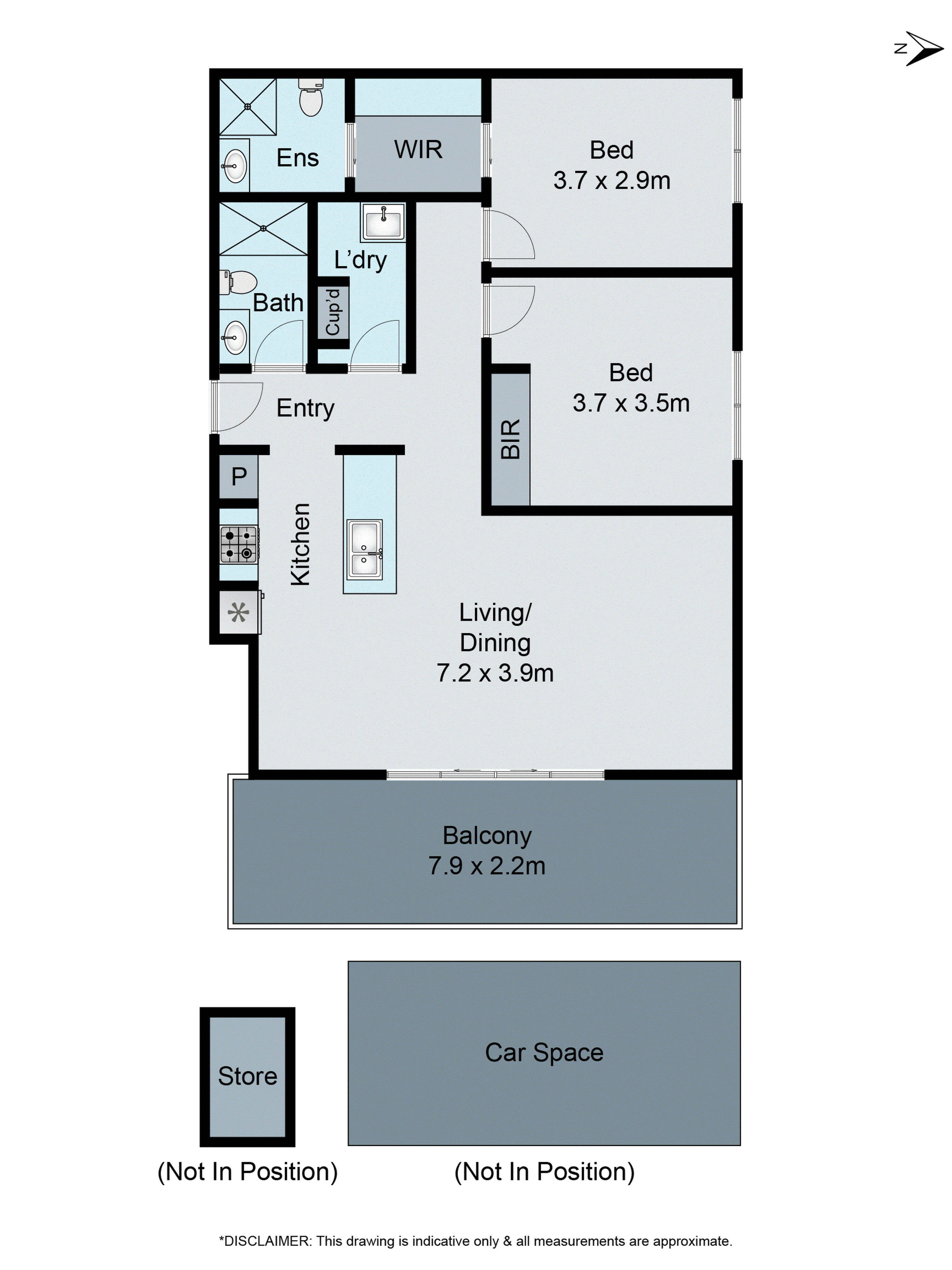 204/23 Oxford Street, Oakleigh VIC 3166 - Floorplan