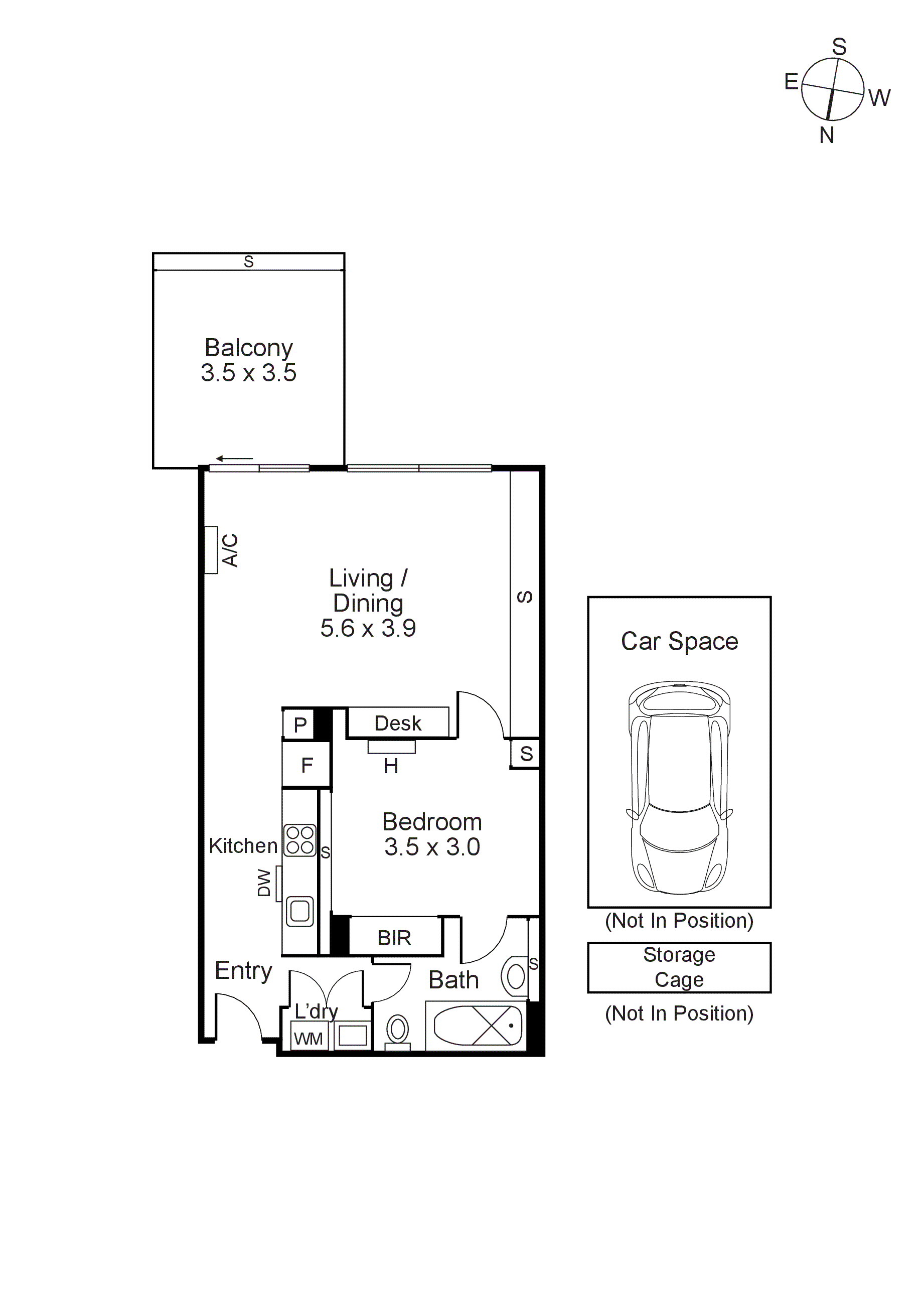 204/27-31 Herbert Street, St Kilda VIC 3182 - Floorplan