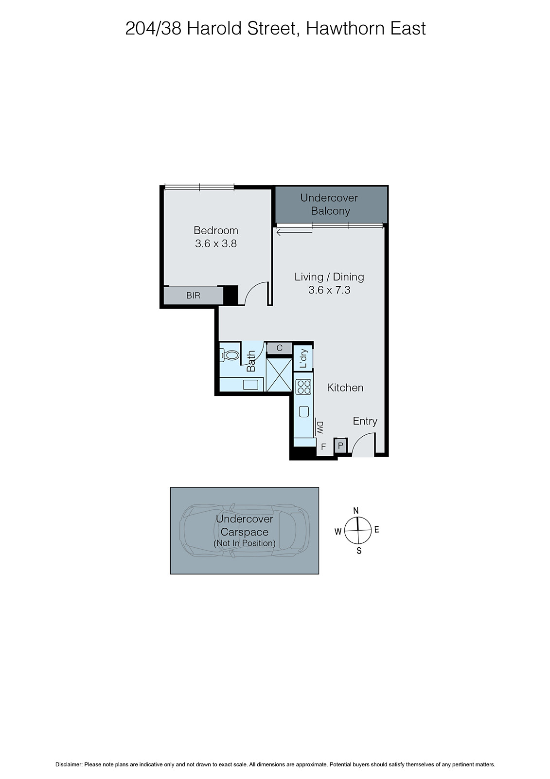 204/38 Harold Street, Hawthorn East VIC 3123 - Floorplan