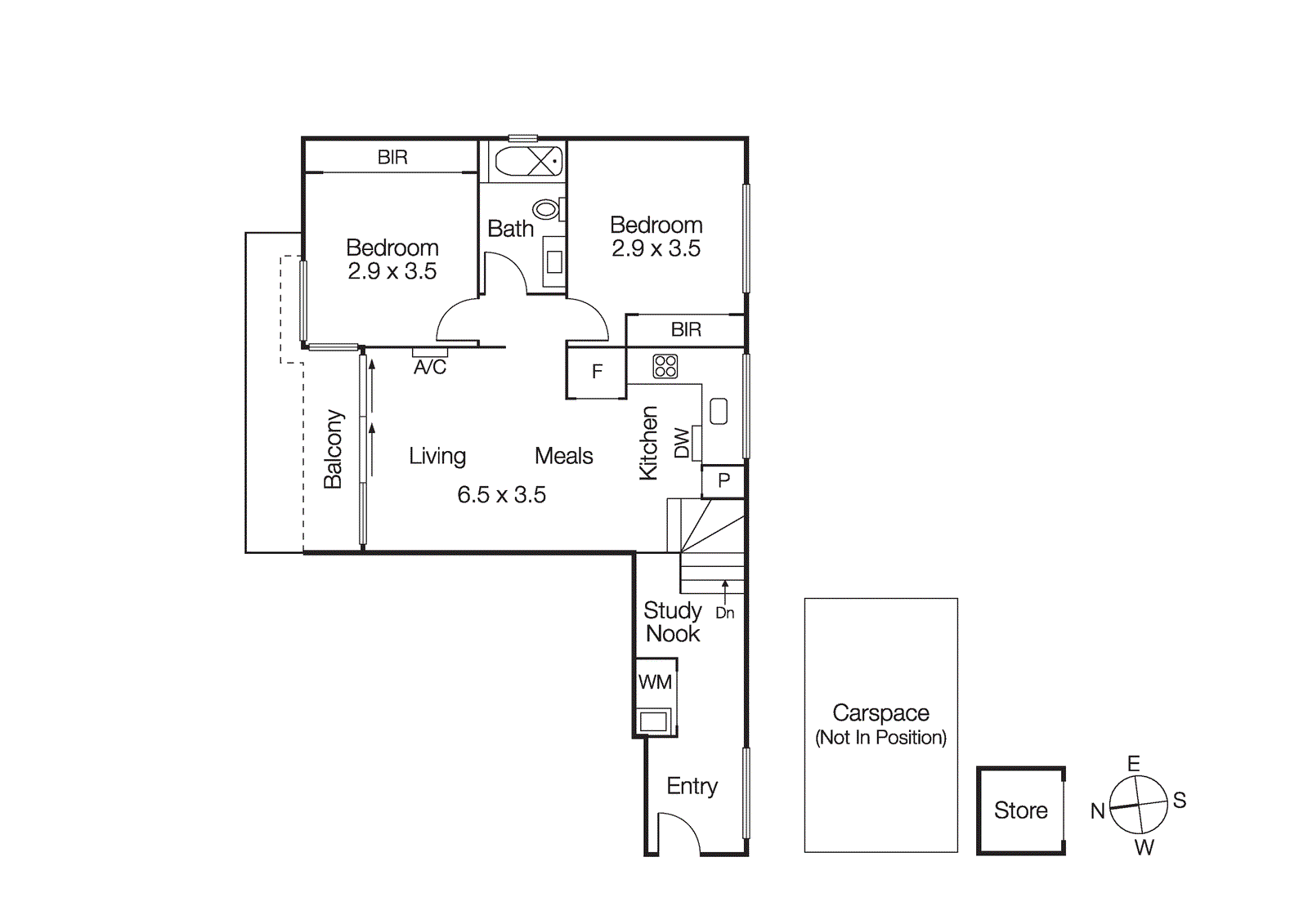 204/54-56 Chapel Street, St Kilda VIC 3182 - Floorplan