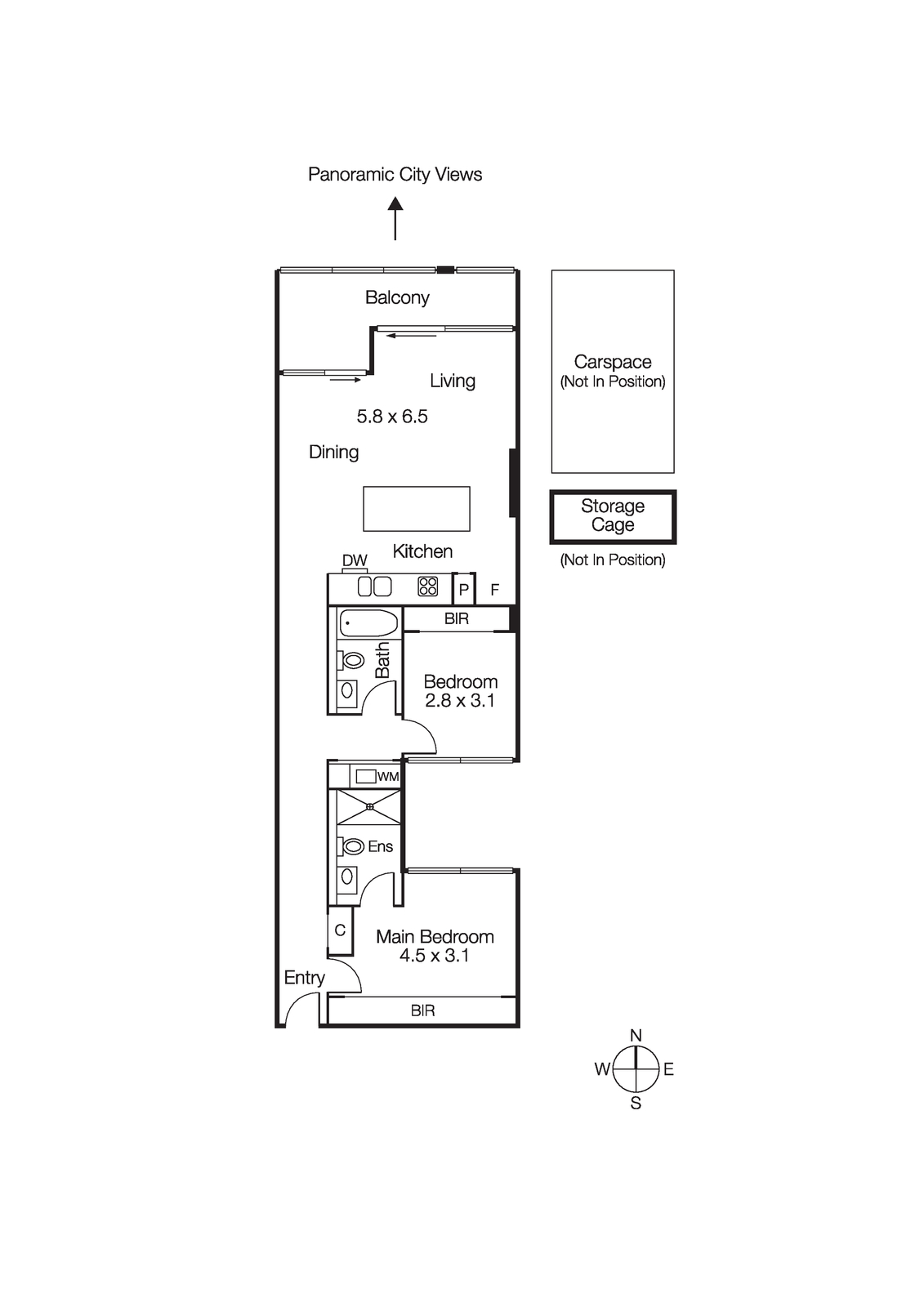 204/55 Wellington Street, St Kilda VIC 3182 - Floorplan