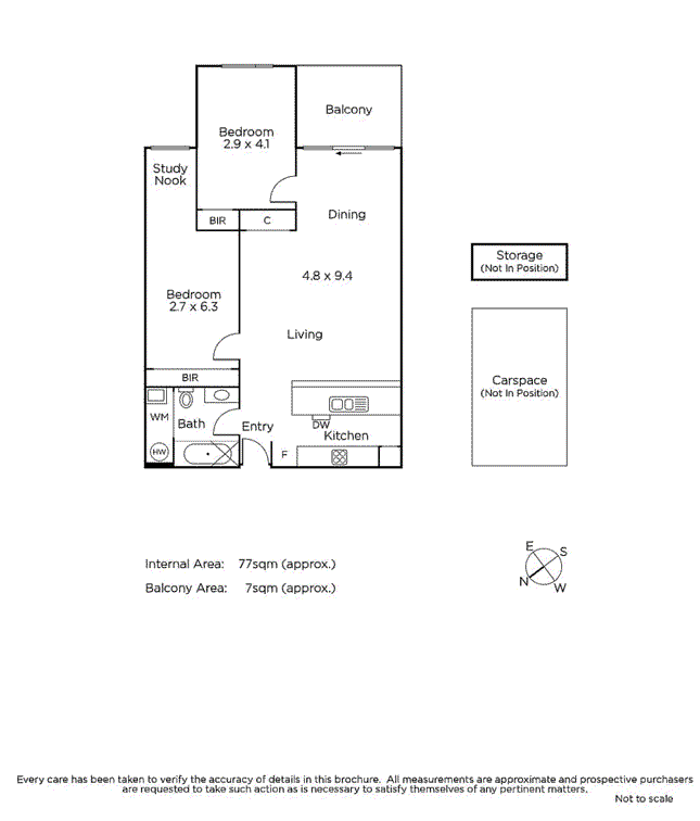 204/57 Bay Street, Port Melbourne VIC 3207 - Floorplan