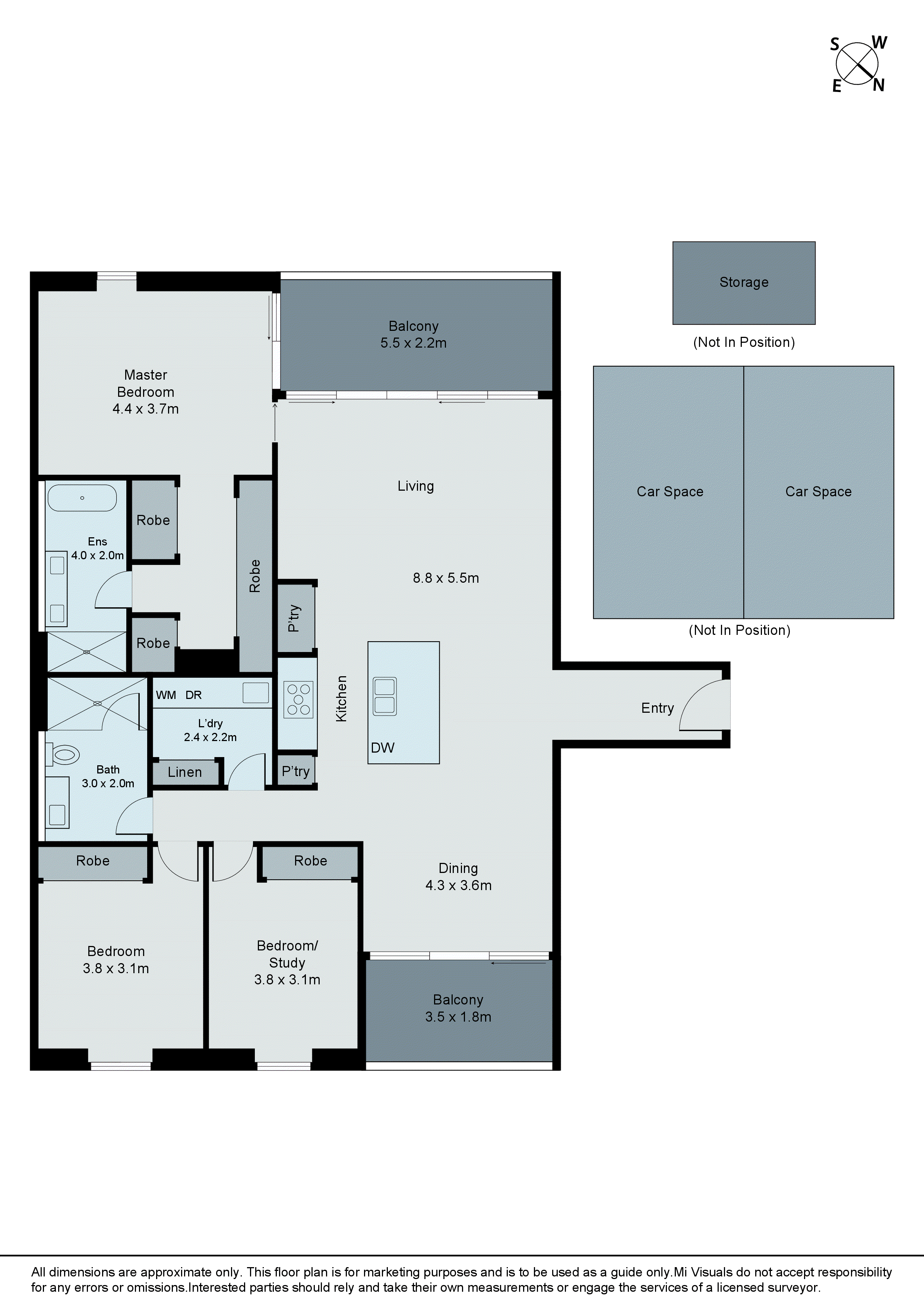 204/6A Evergreen Mews, Armadale VIC 3143 - Floorplan