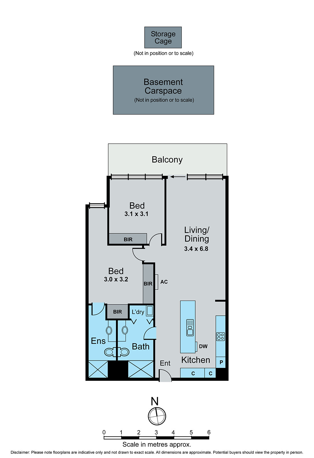 204/8 Power Avenue, Ashwood VIC 3147 - Floorplan