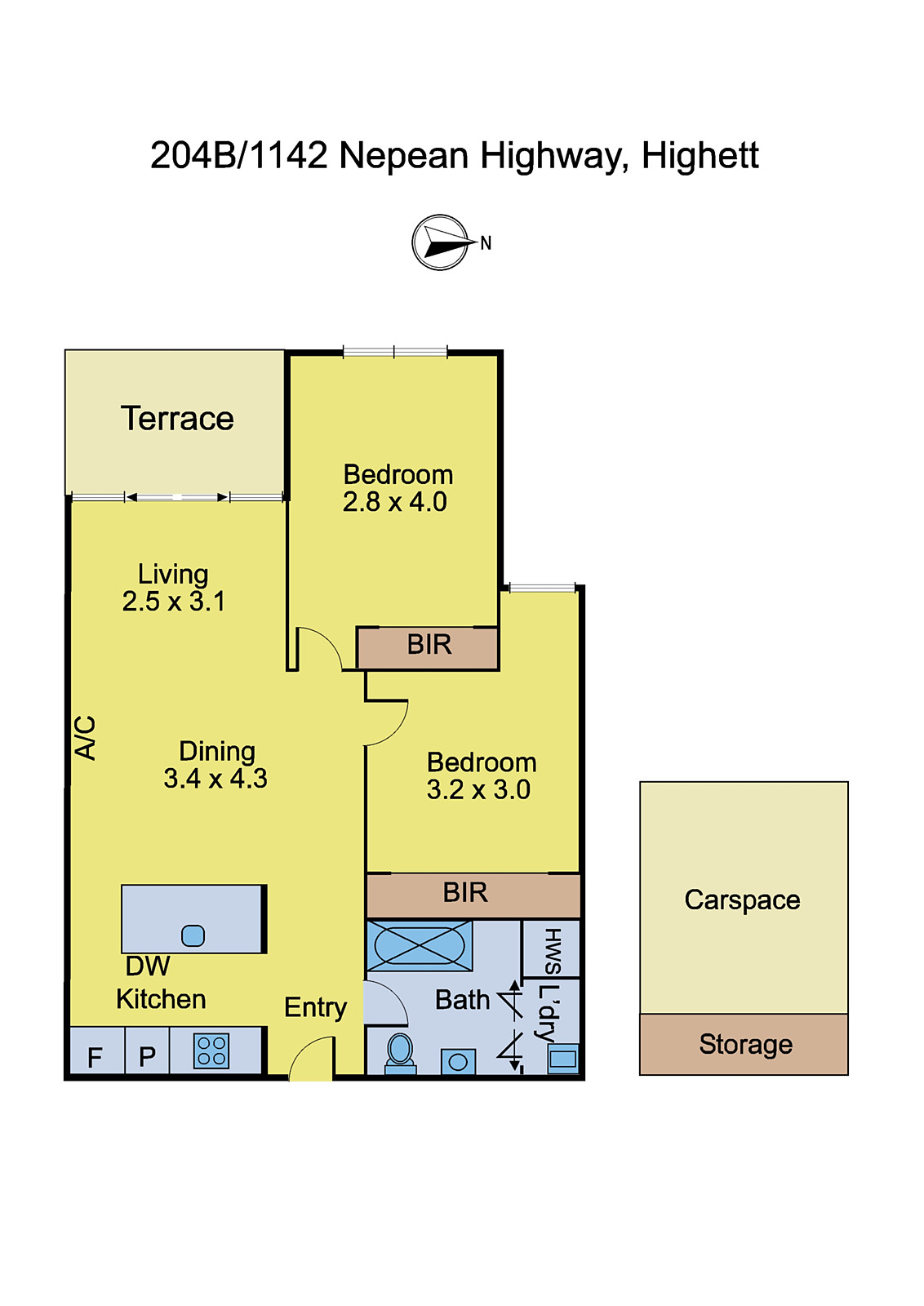 204b/1142 Nepean Highway, Highett VIC 3190 - Floorplan