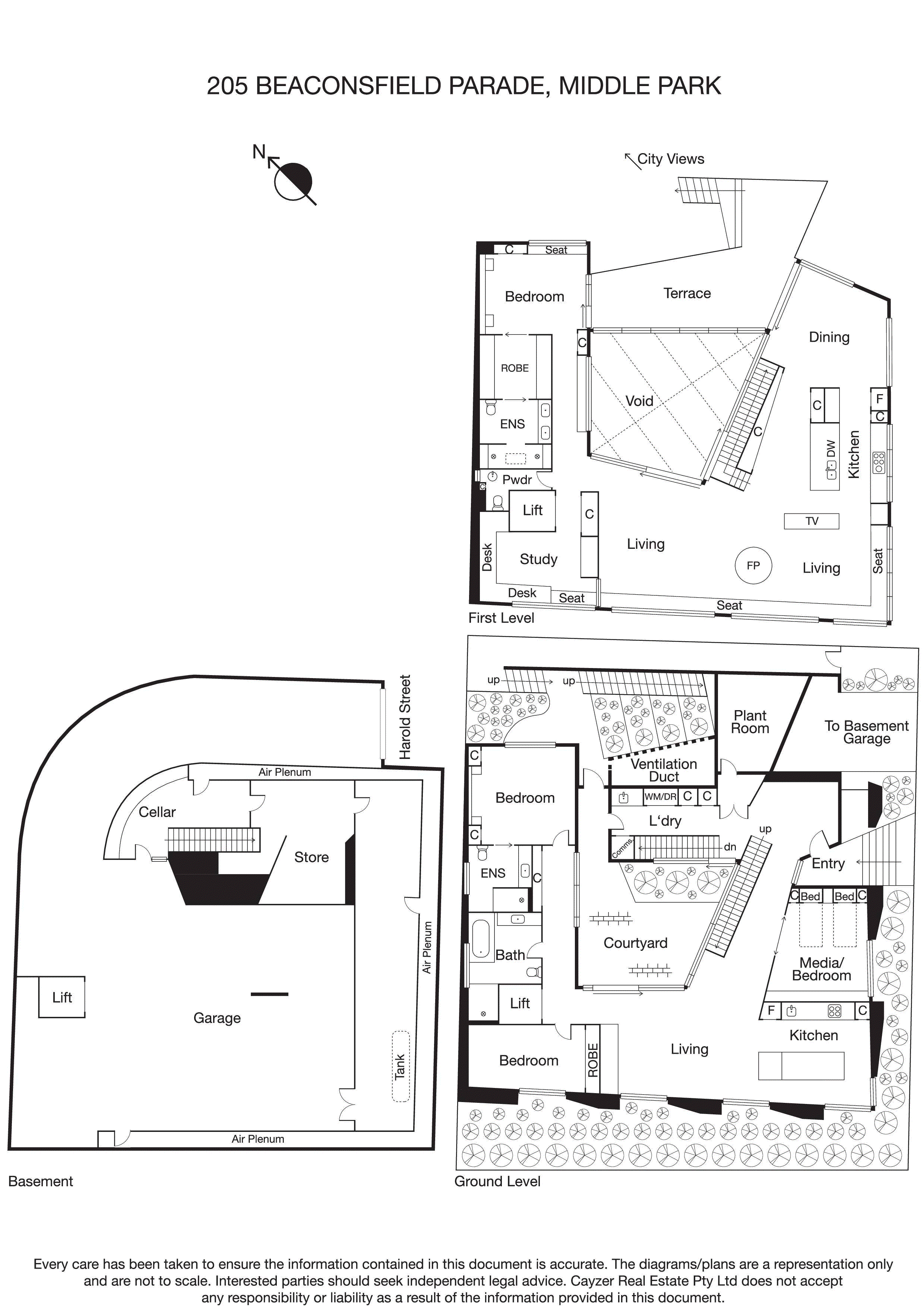 205 Beaconsfield Parade, MIDDLE PARK VIC 3206 - Floorplan