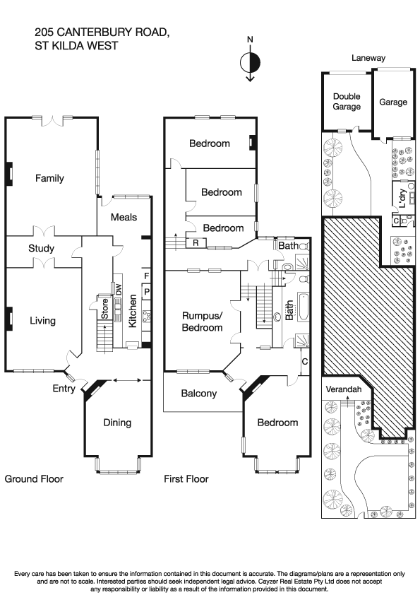 205 Canterbury Road, ST KILDA WEST VIC 3182 - Floorplan