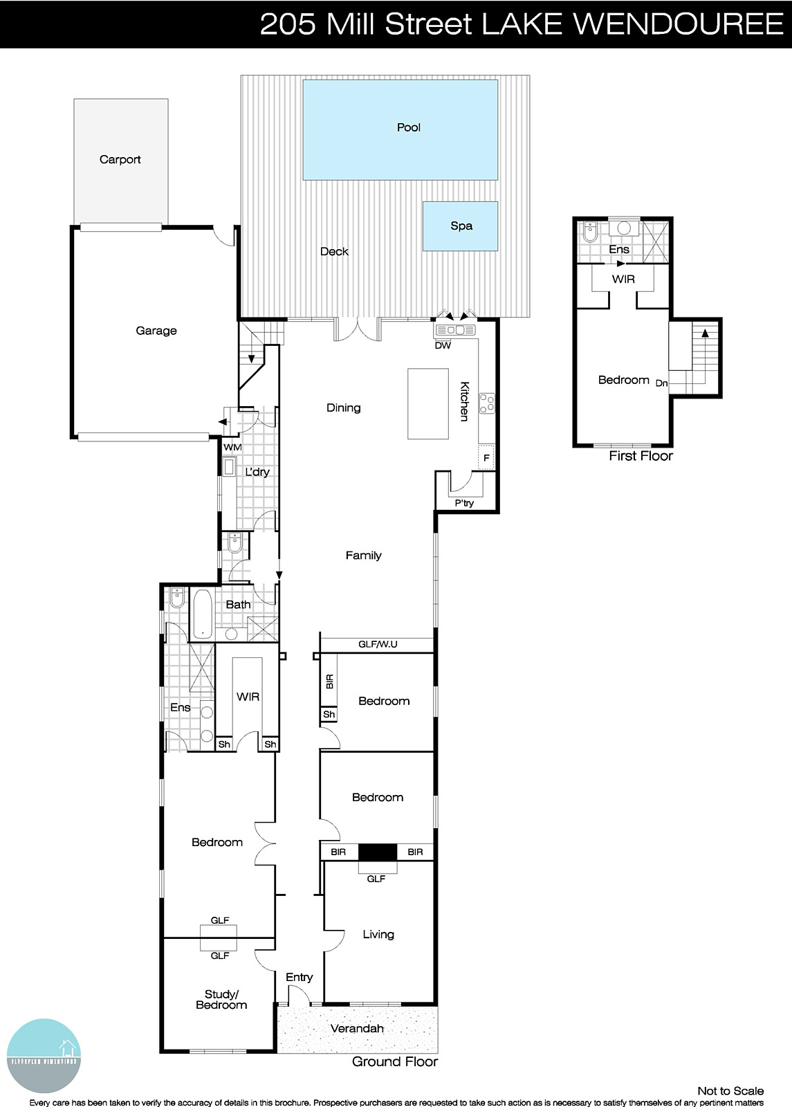 205 Mill Street, Lake Wendouree VIC 3350 - Floorplan