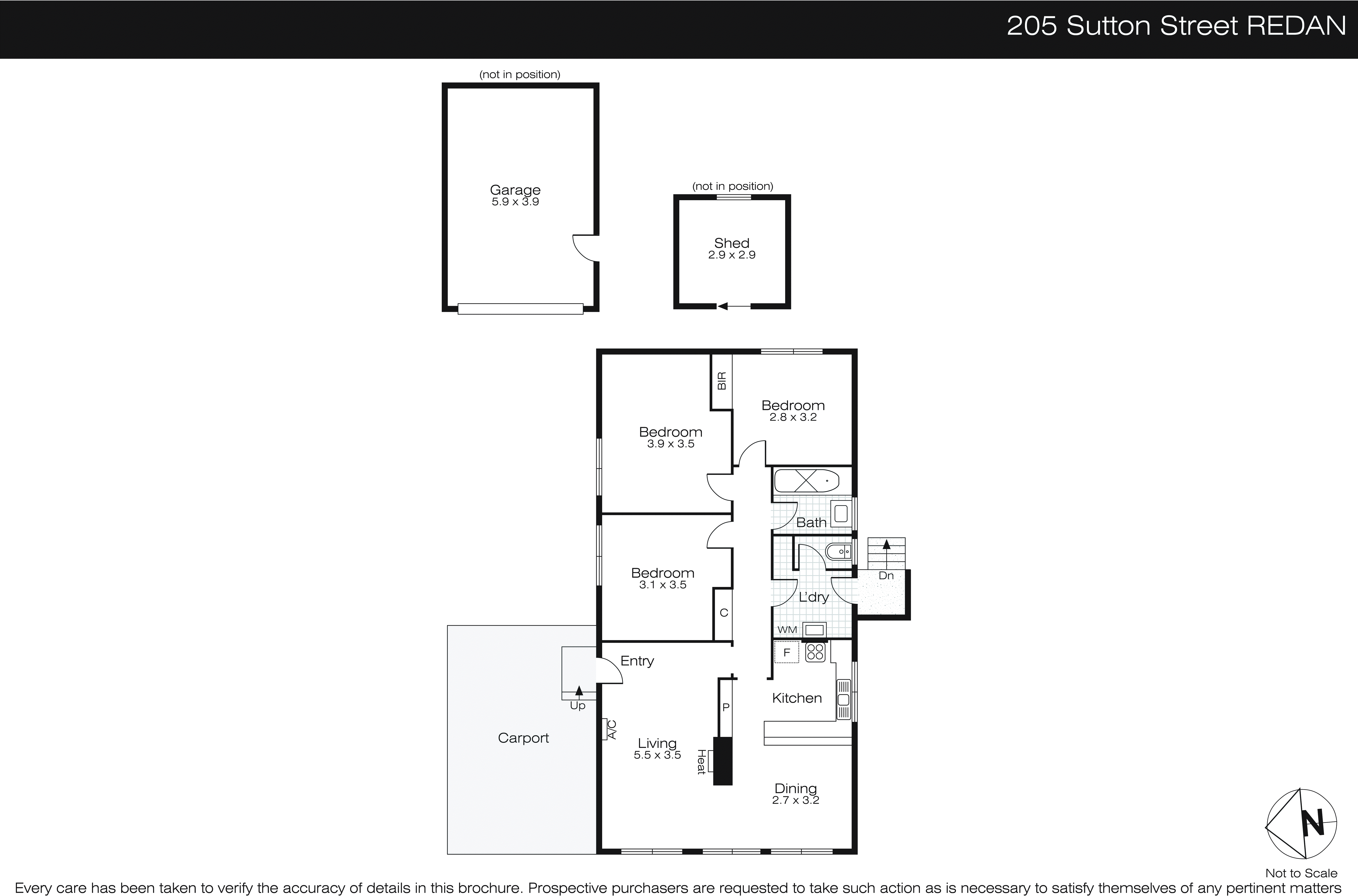 205 Sutton Street, Redan VIC 3350 - Floorplan