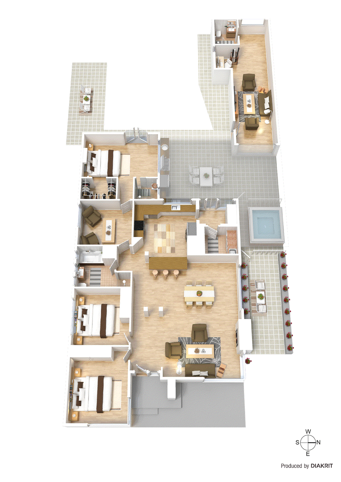 205 Tramway Parade, Beaumaris VIC 3193 - Floorplan