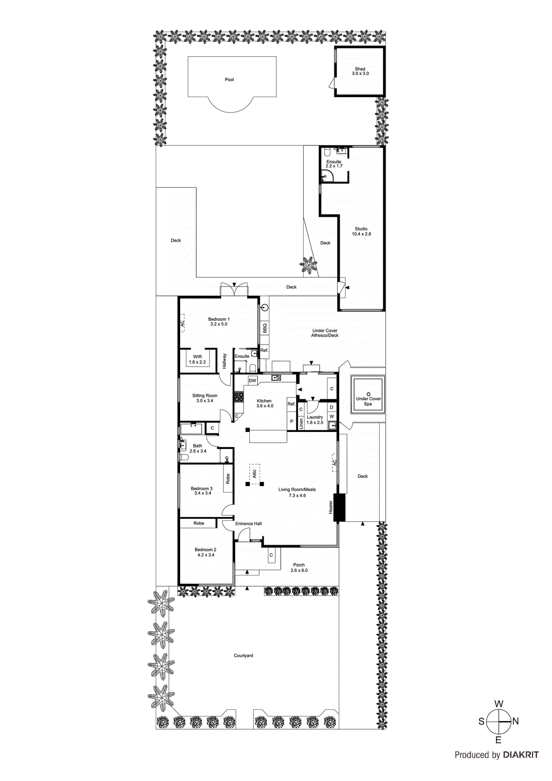 205 Tramway Parade, Beaumaris VIC 3193 - Floorplan