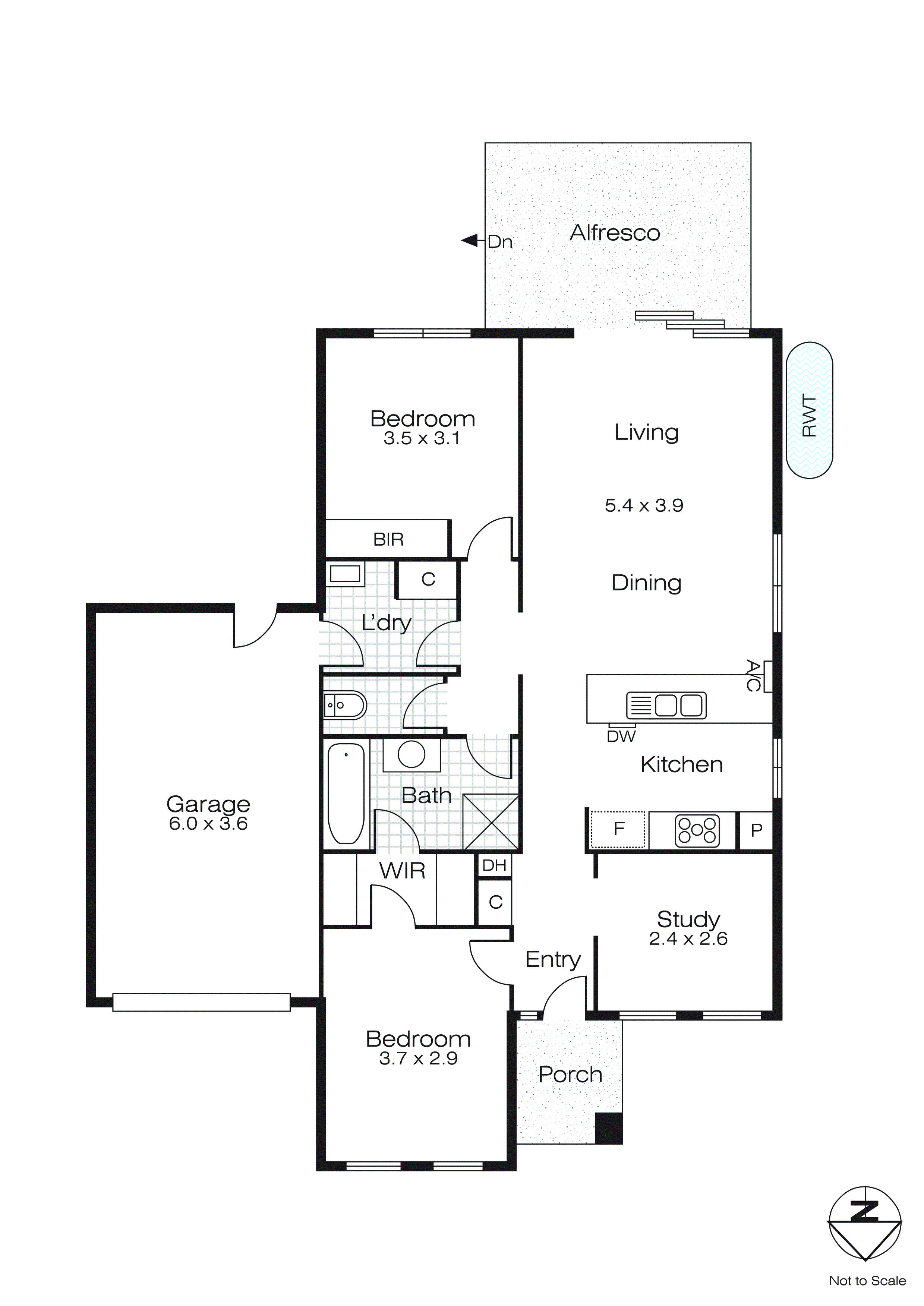 205 Walker Street, Sebastopol VIC 3356 - Floorplan