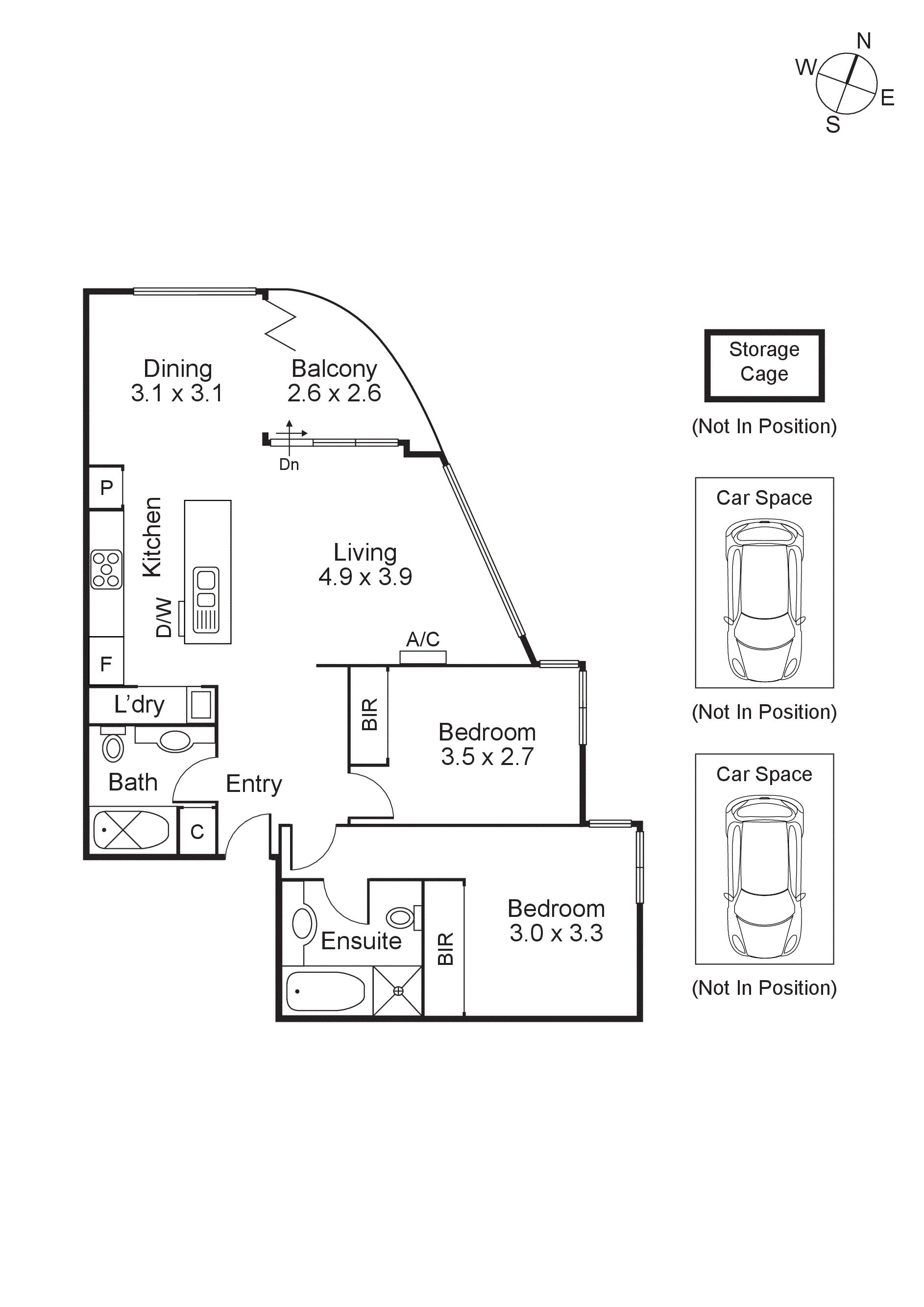 205/196 Albert Road, South Melbourne VIC 3205 - Floorplan