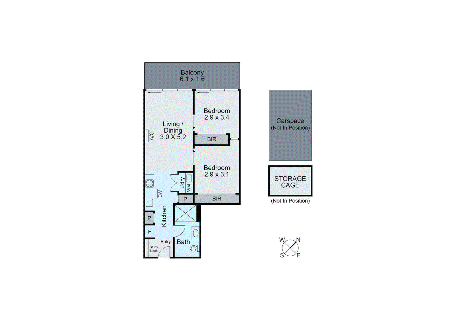 205/347 Camberwell Road, Camberwell VIC 3124 - Floorplan