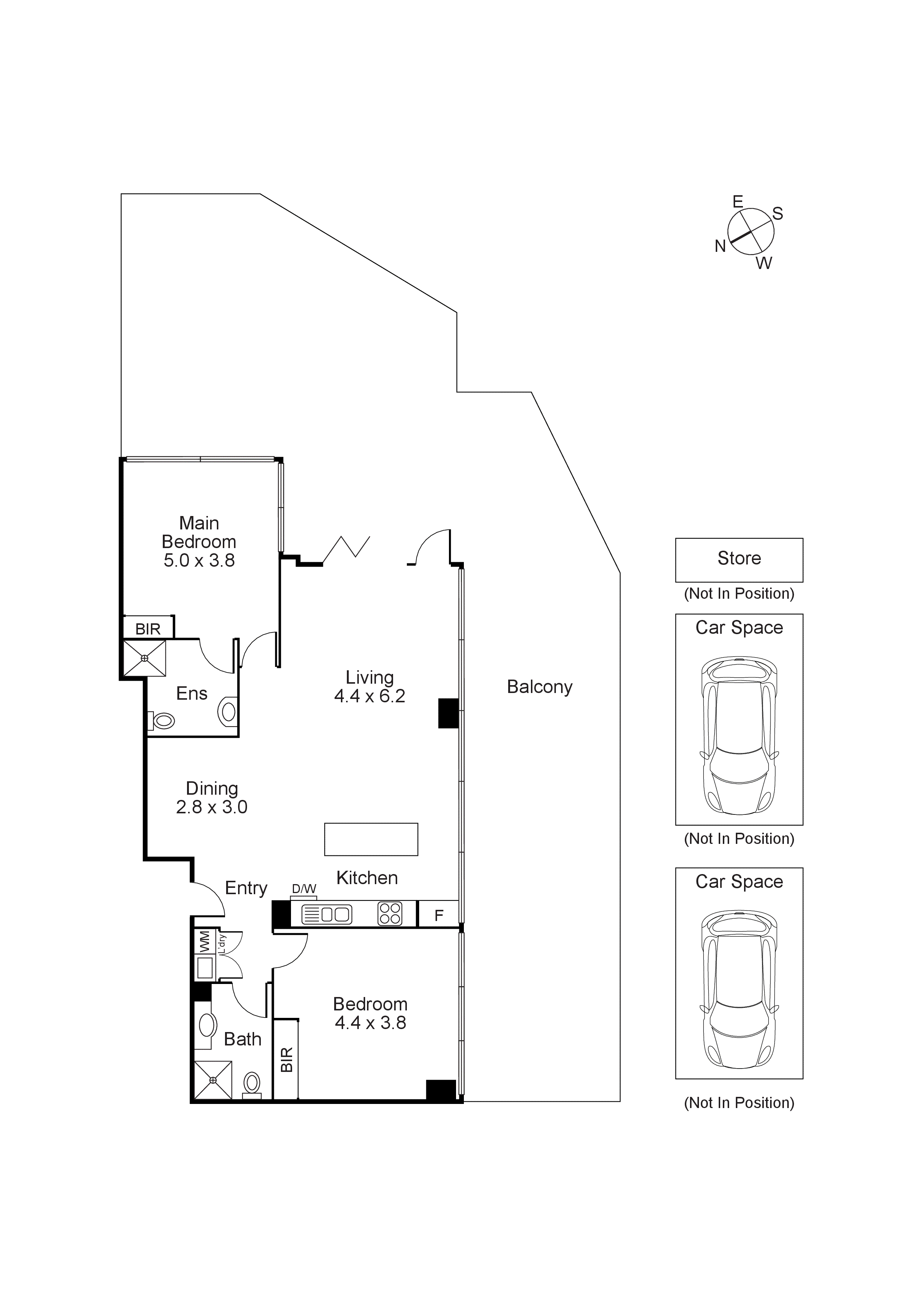 205/40 Burgundy Street, Heidelberg VIC 3084 - Floorplan