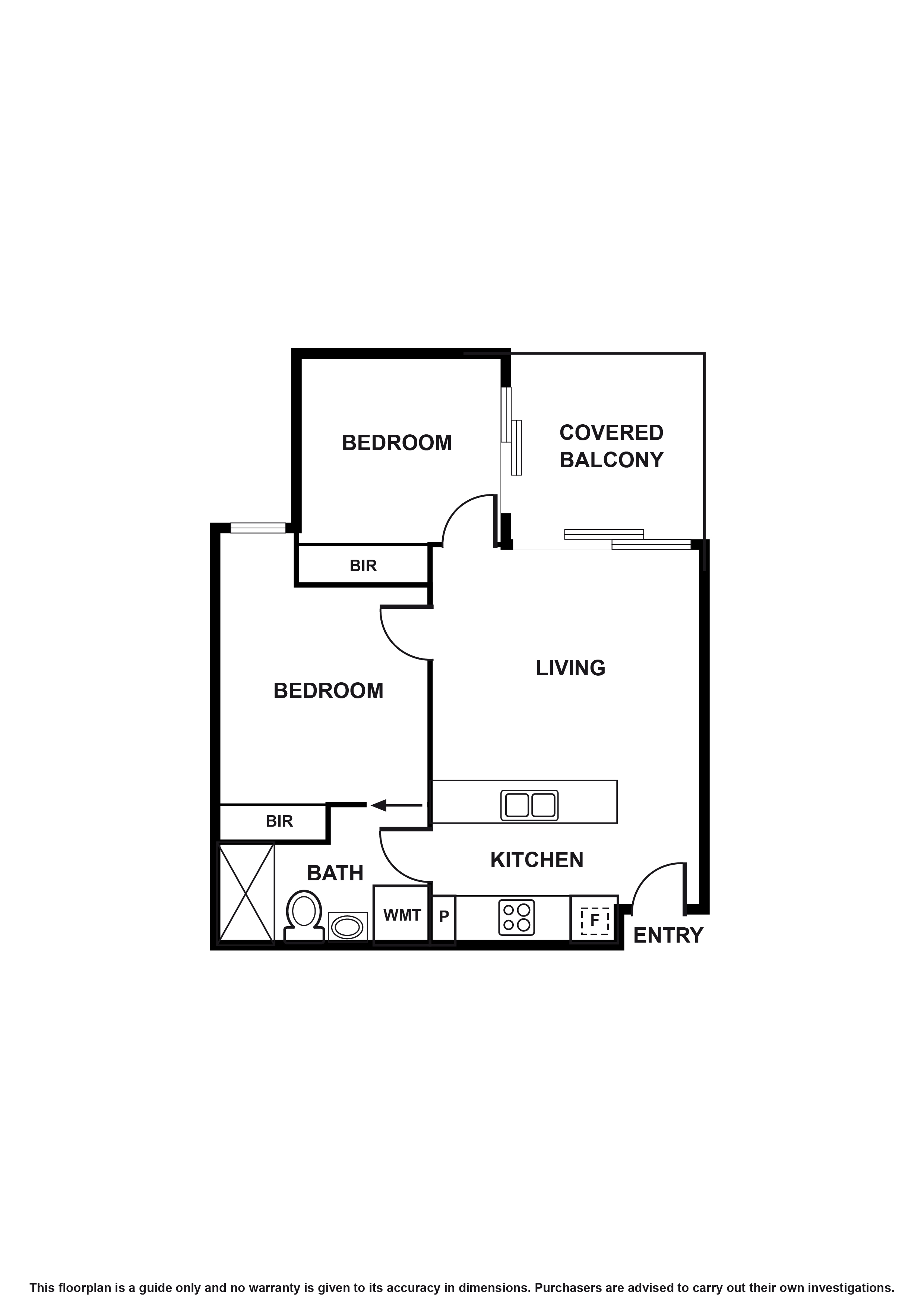 205/431 Hampton, Hampton VIC 3188 - Floorplan