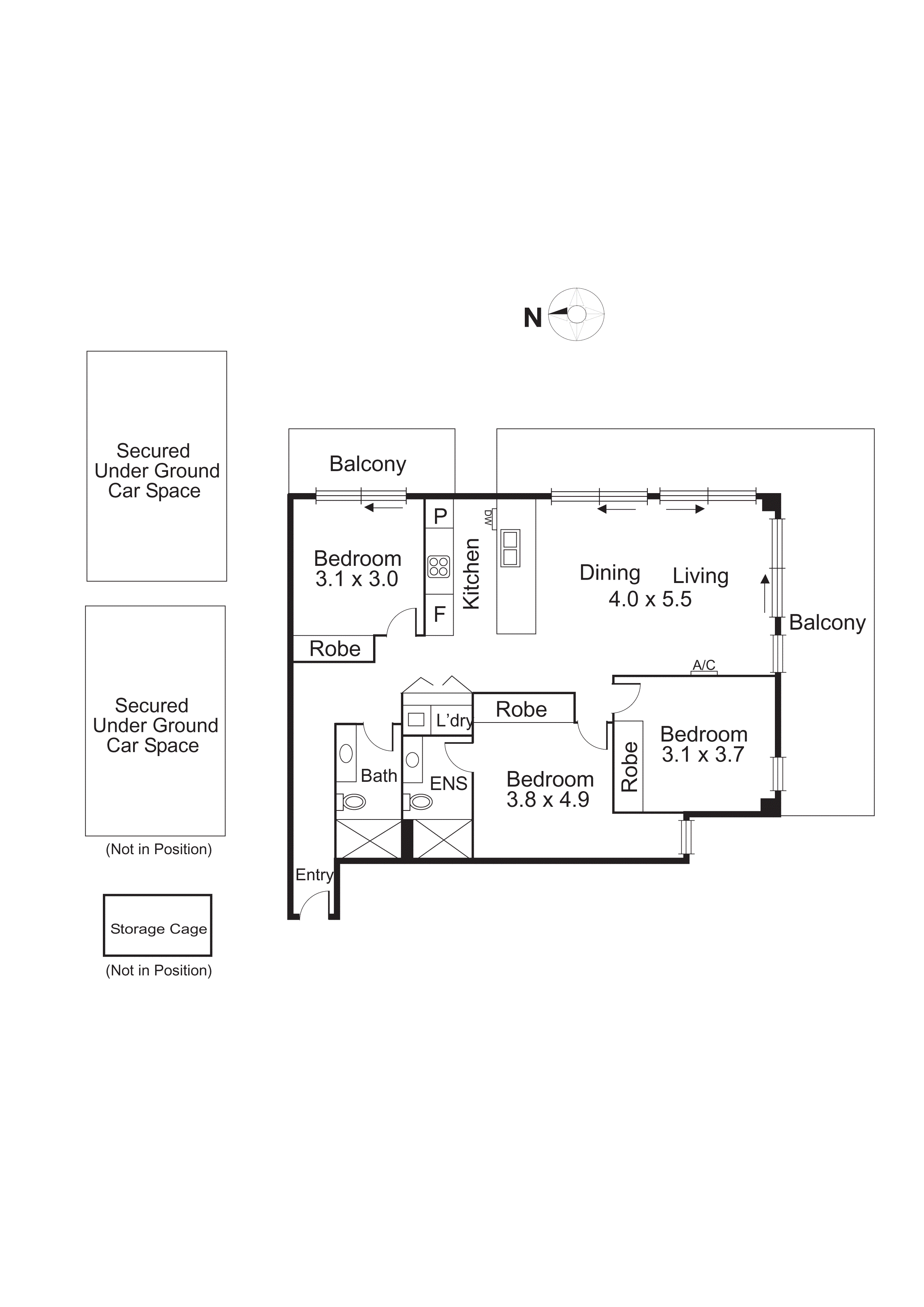 205/6-8 Blair Street, Bentleigh VIC 3204 - Floorplan