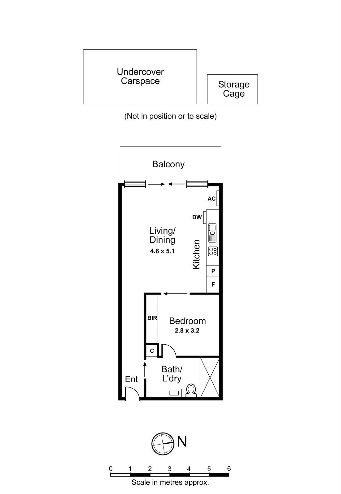 205/61 Lees Street, Mckinnon VIC 3204 - Floorplan