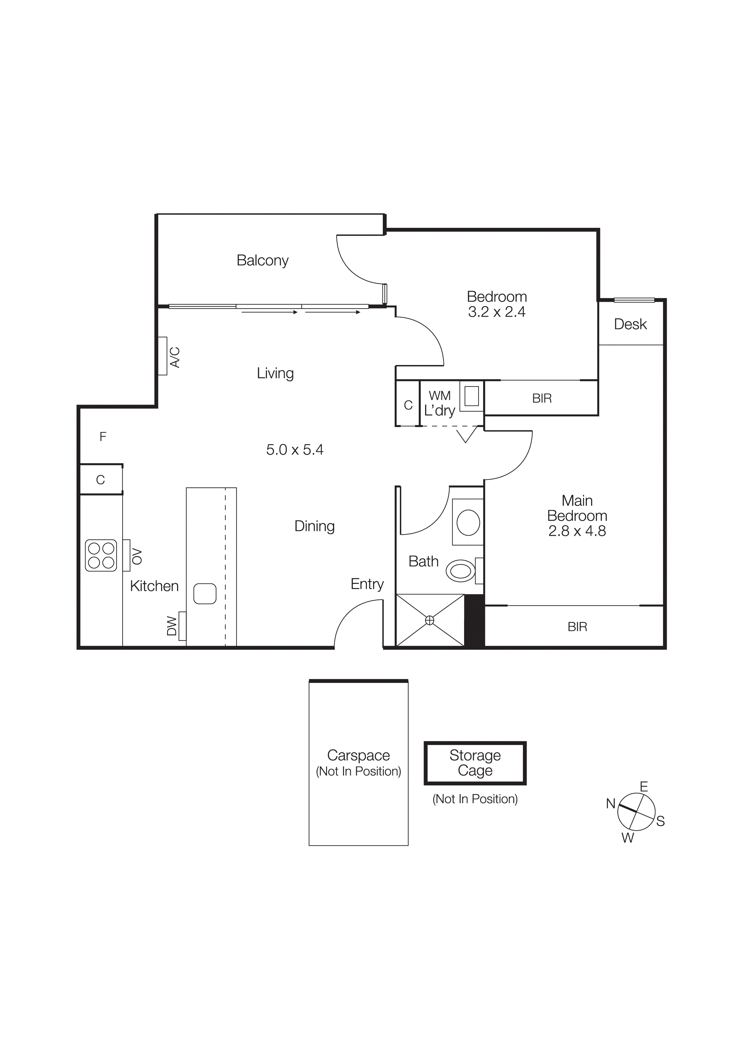 205/79 Market Street, South Melbourne VIC 3205 - Floorplan