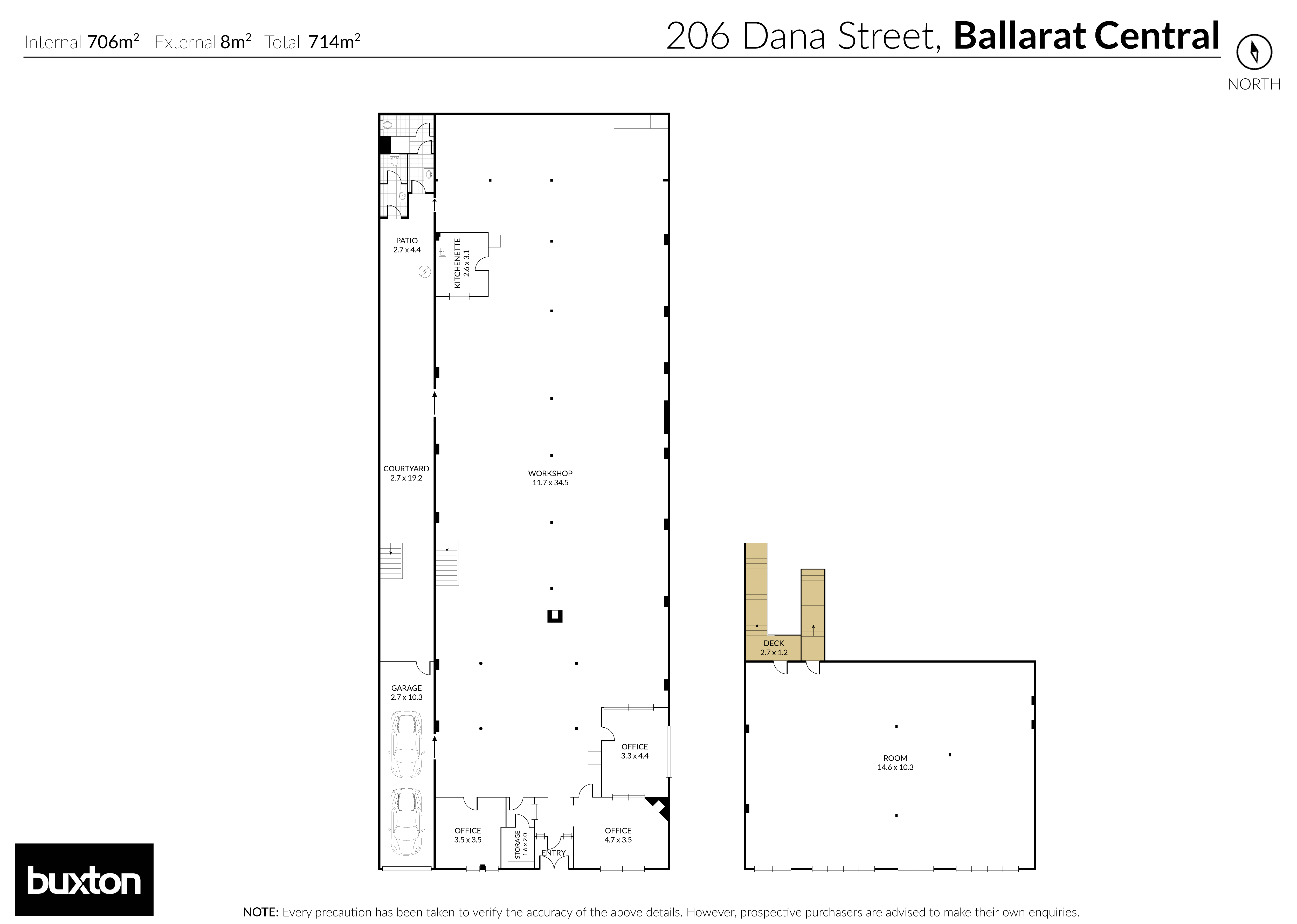 206 Dana Street, Ballarat Central VIC 3350 - Floorplan