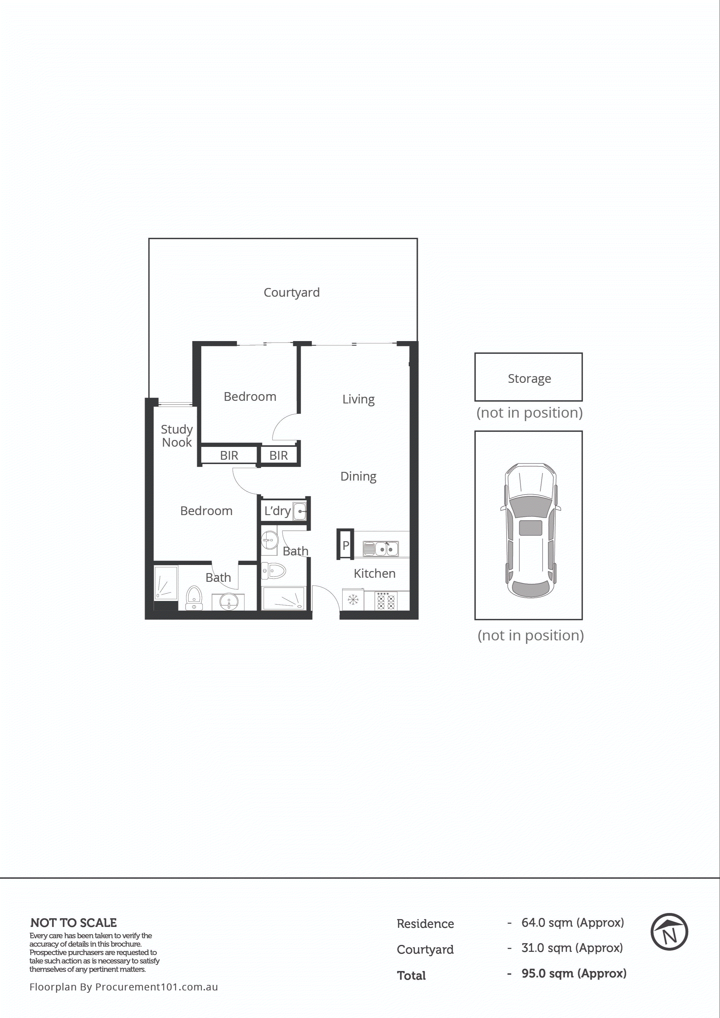 206/1228 Nepean Highway, Cheltenham VIC 3192 - Floorplan