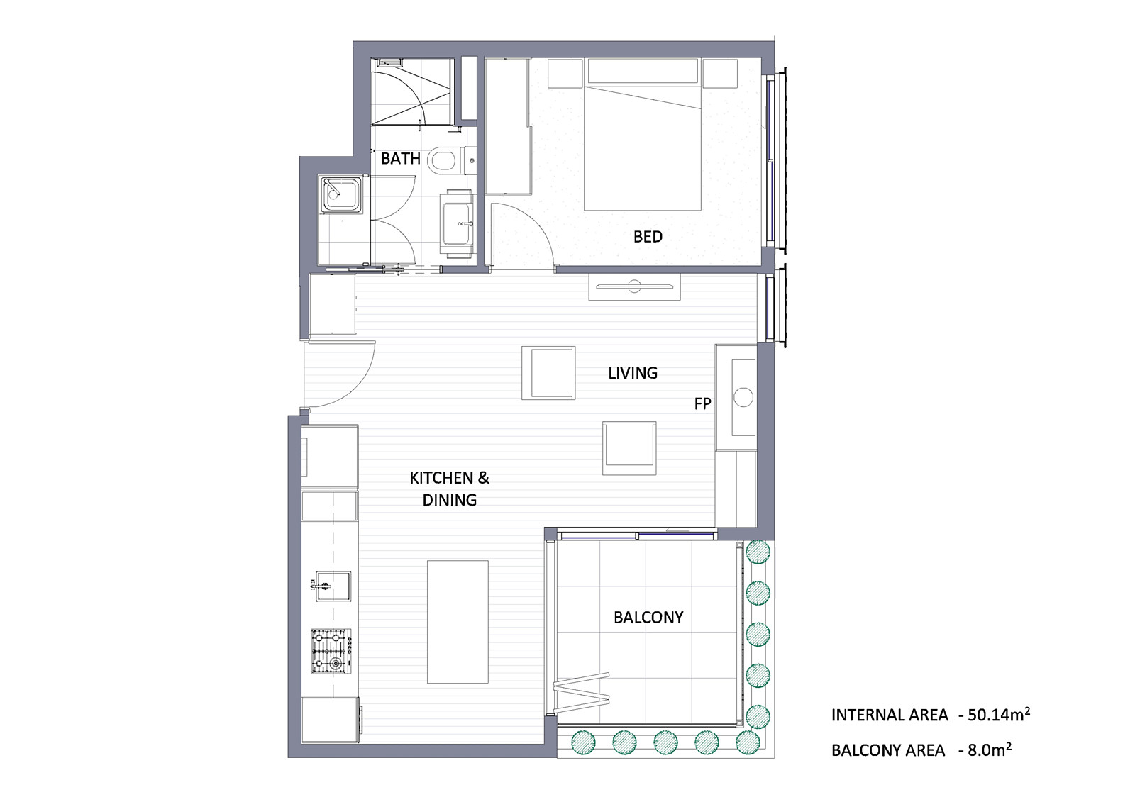 2.06/26 Warleigh Grove, Brighton VIC 3186 - Floorplan