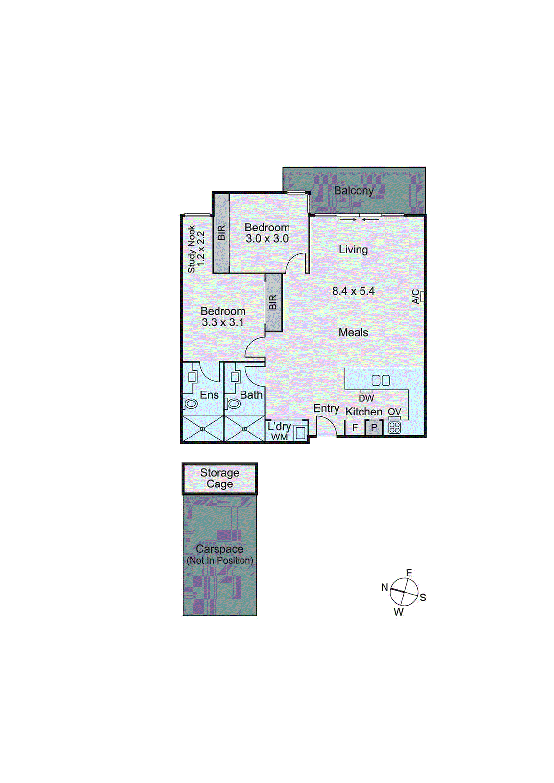 206/3 Faulkner Street, Bentleigh VIC 3204 - Floorplan