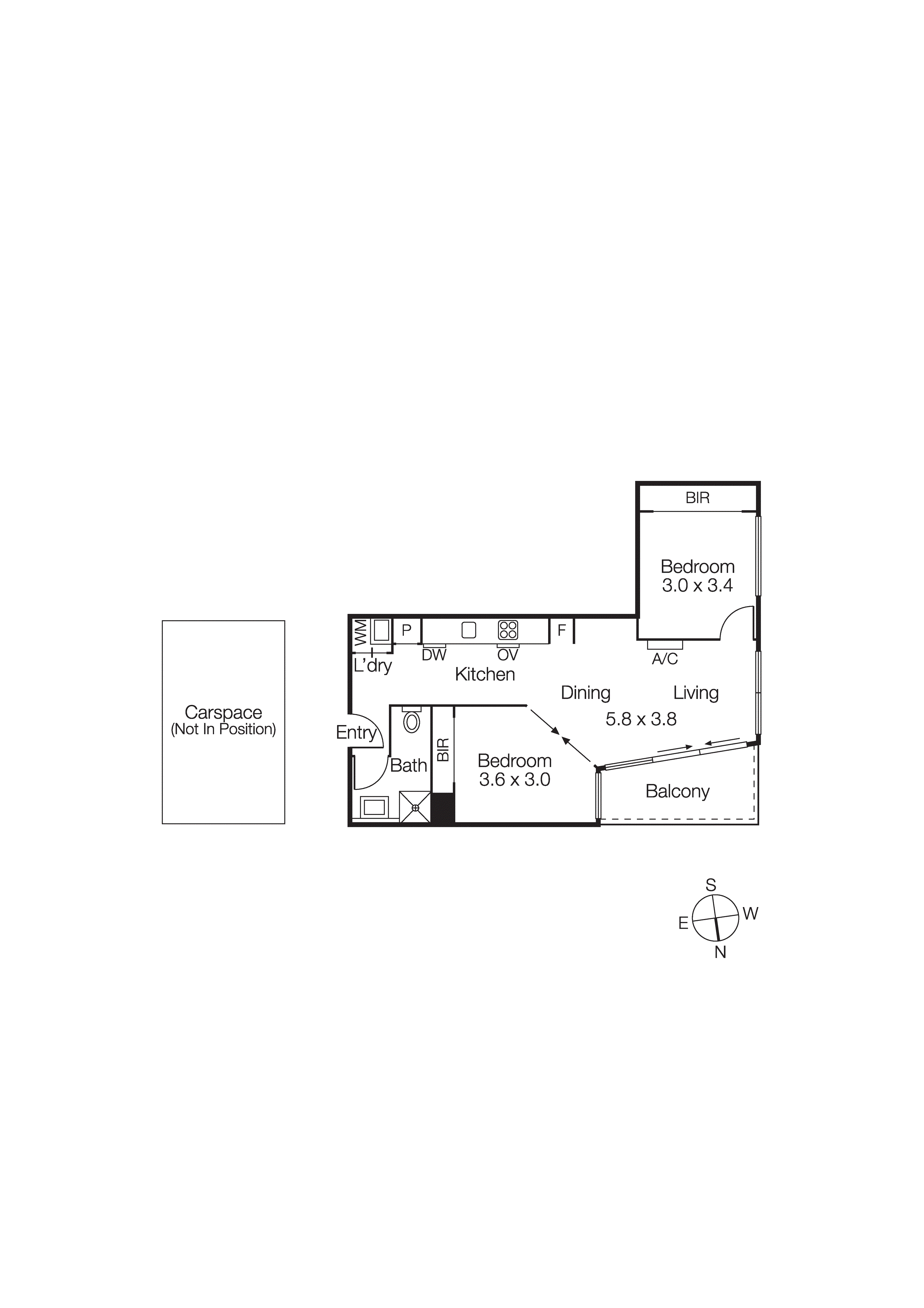 206/5-7 Hotham Street, St Kilda East VIC 3183 - Floorplan