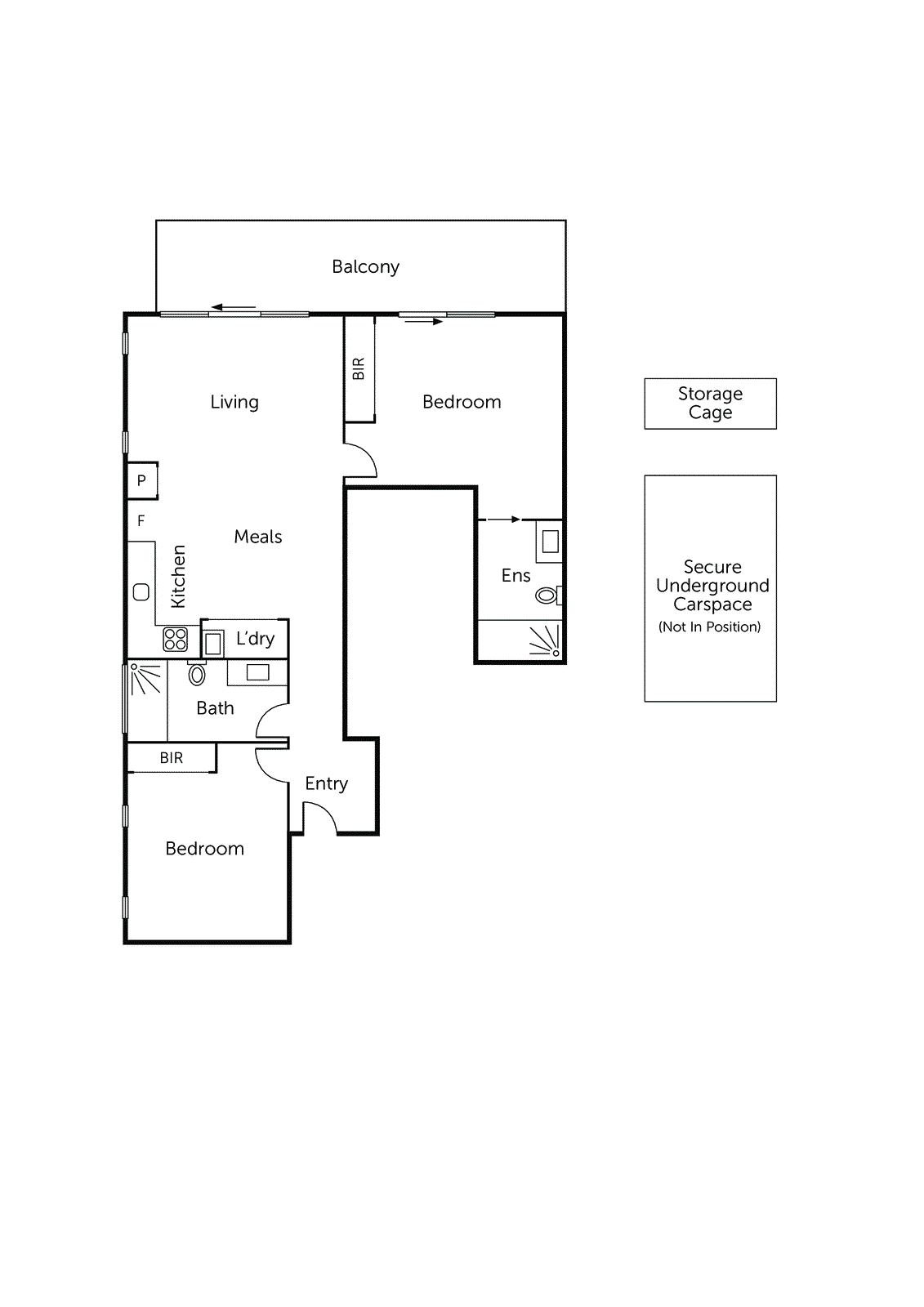 206/61 Lees Street, Mckinnon VIC 3204 - Floorplan