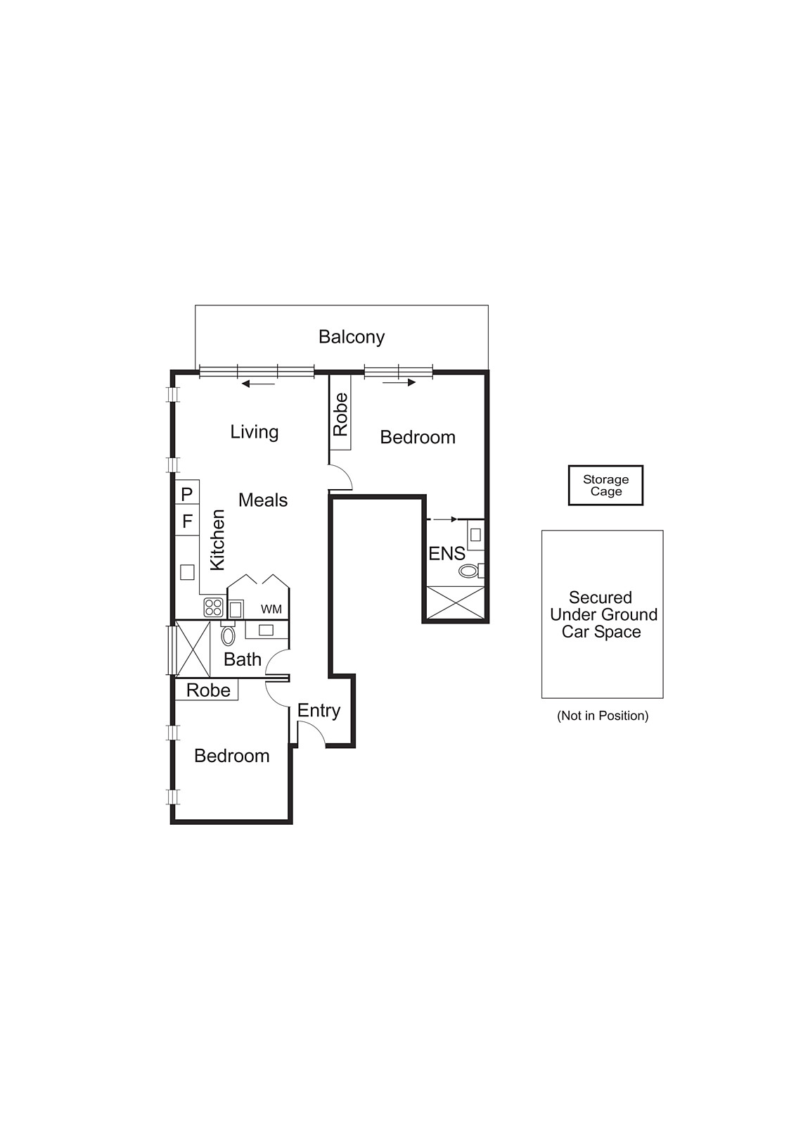 206/61 Lees Street, Mckinnon VIC 3204 - Floorplan
