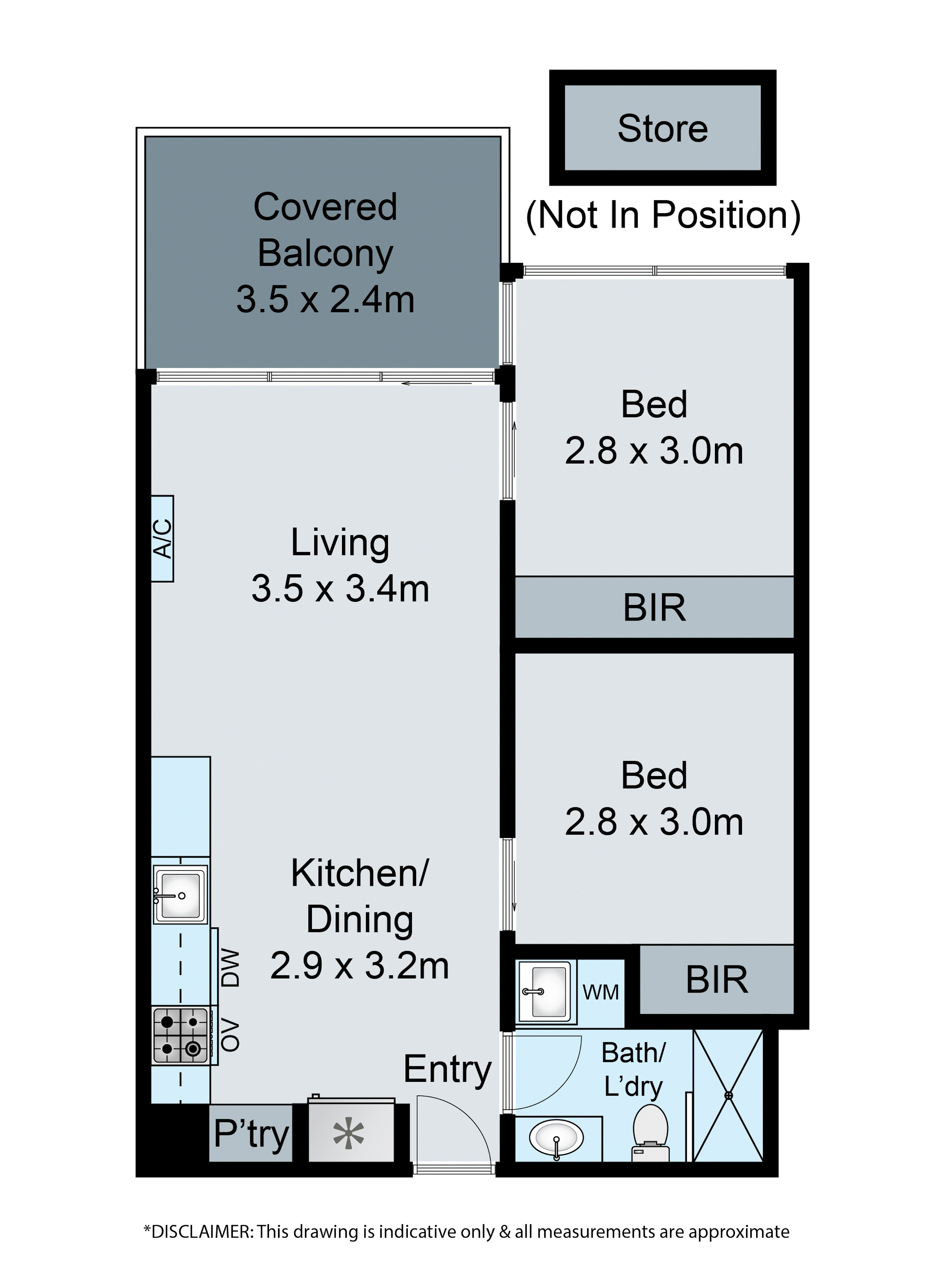 206/63-65 Atherton Road, Oakleigh VIC 3166 - Floorplan