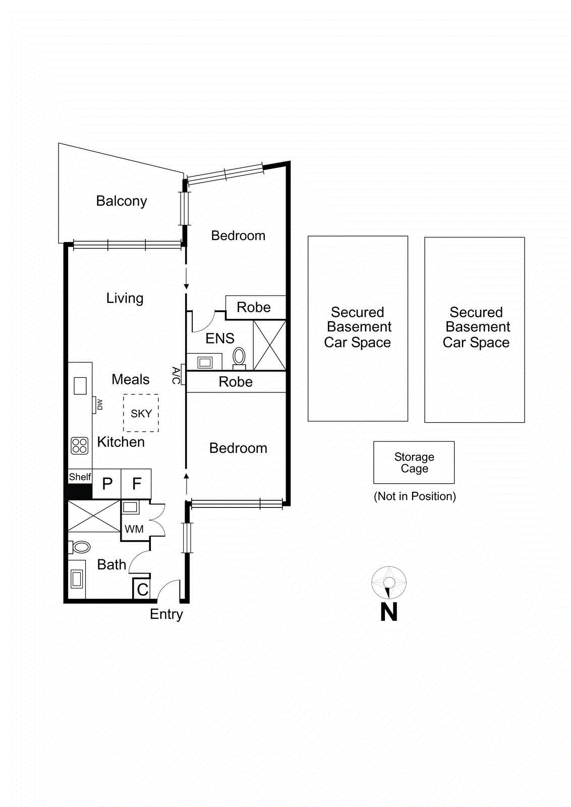 206/801 Centre Road, Bentleigh East VIC 3165 - Floorplan