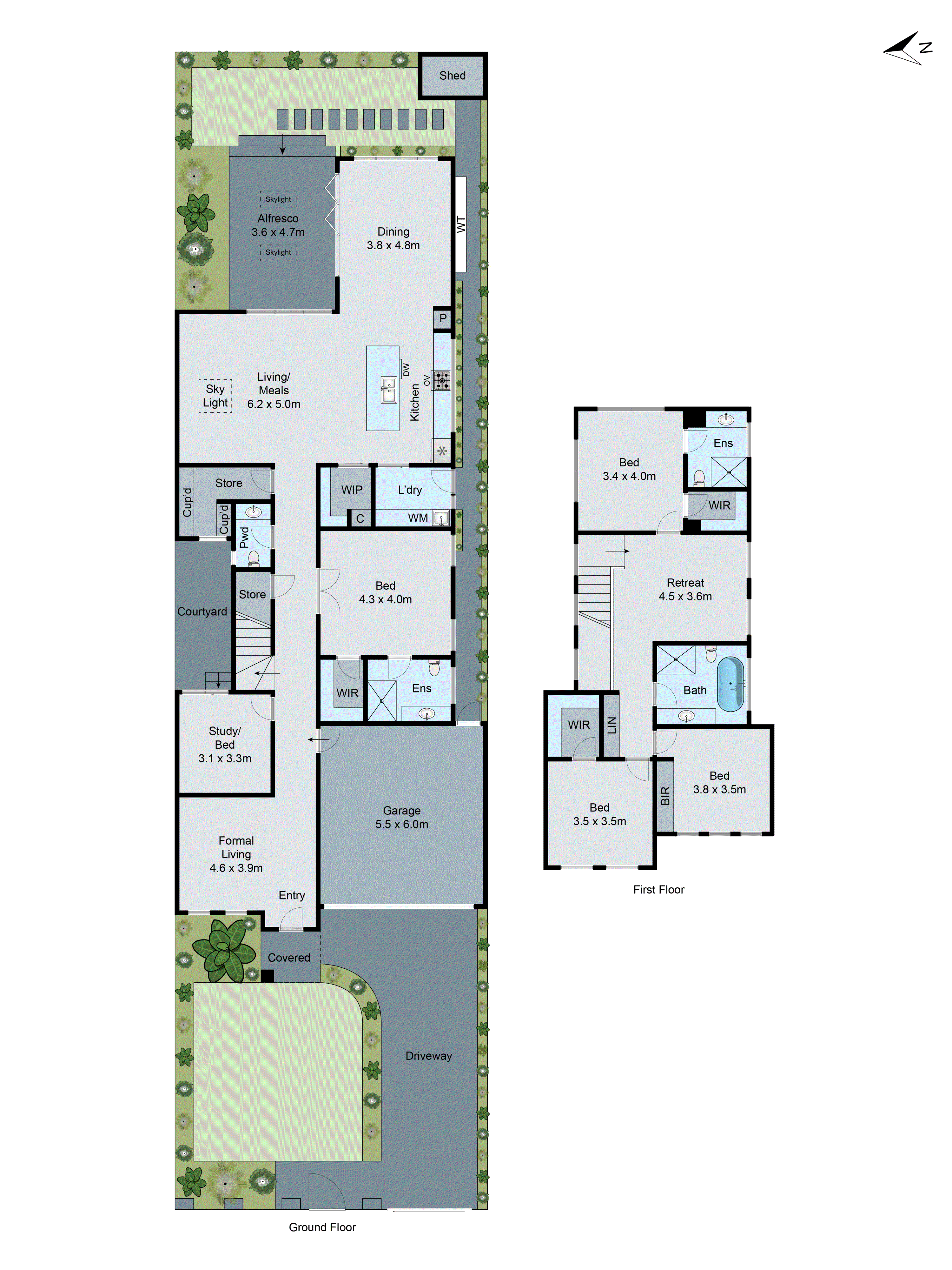 206B Lawrence Road, Mount Waverley VIC 3149 - Floorplan