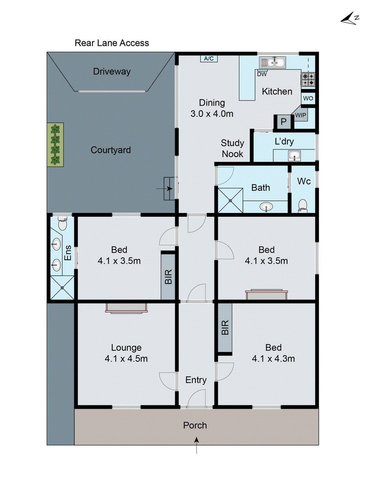 207 Bellerine Street, Geelong VIC 3220 - Floorplan