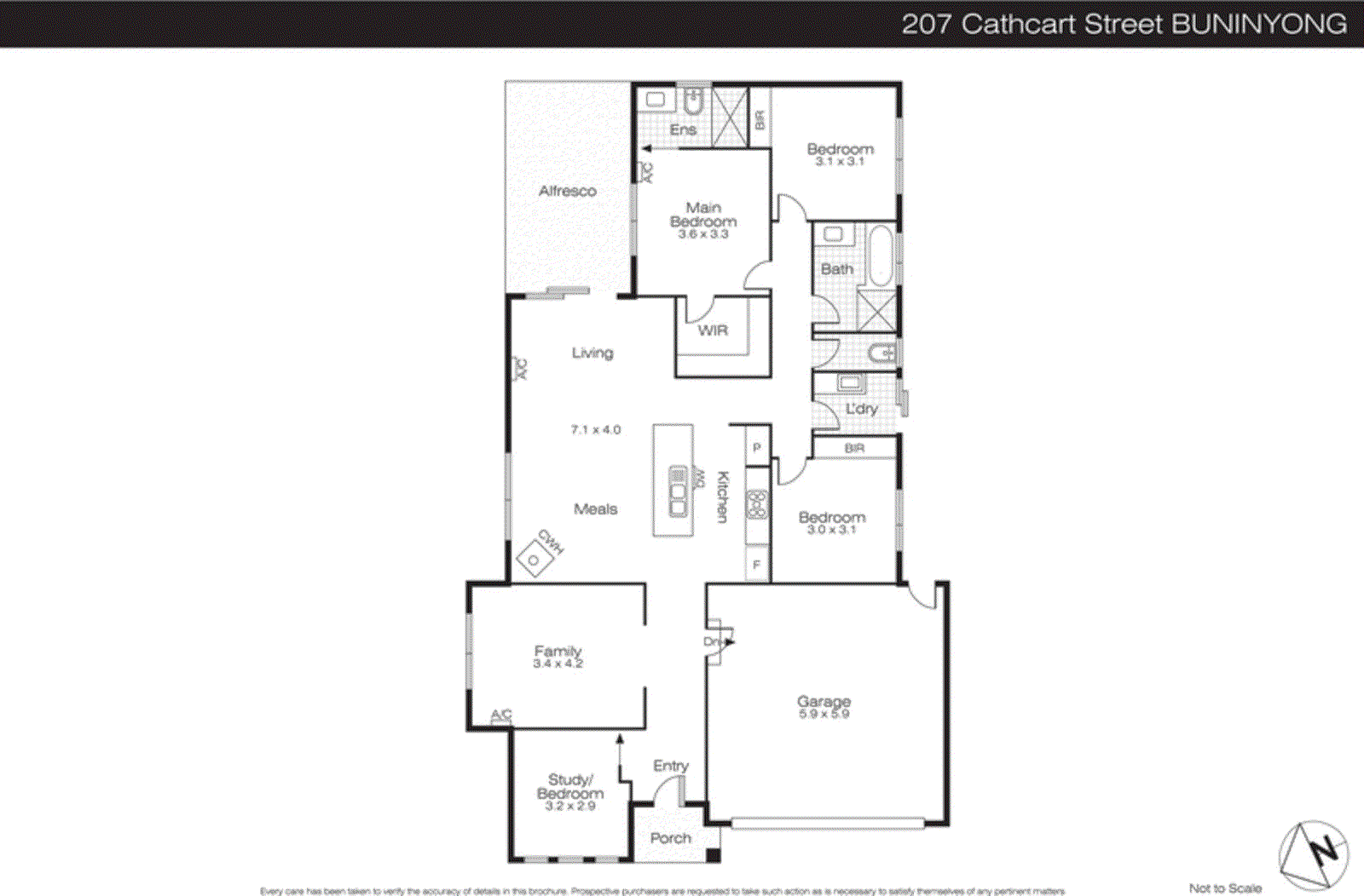 207 Cathcart Street, Buninyong VIC 3357 - Floorplan