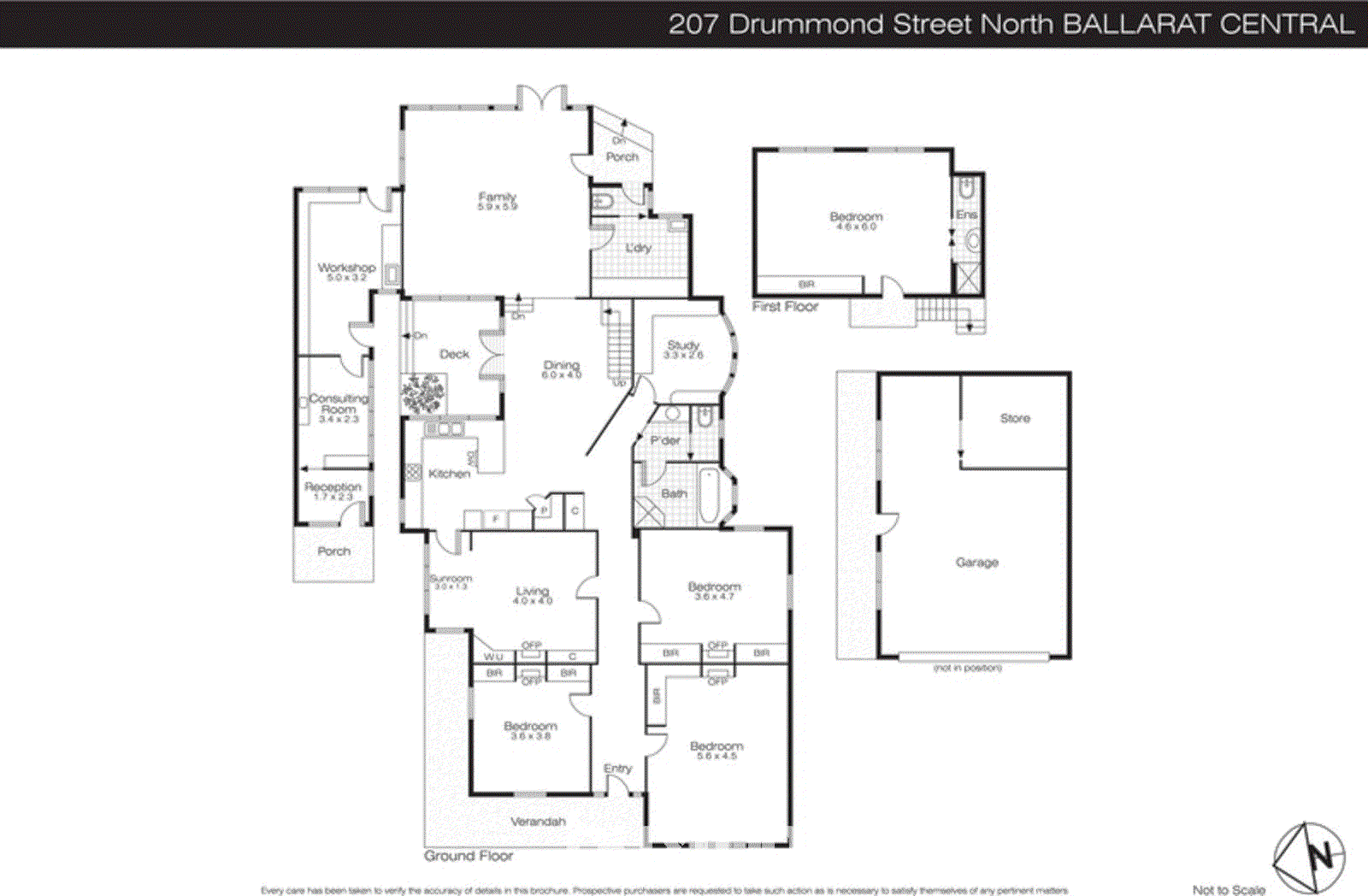 207 Drummond Street South, Ballarat Central VIC 3350 - Floorplan