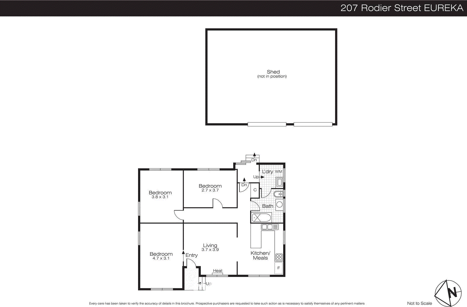 207 Rodier Street, Eureka VIC 3350 - Floorplan
