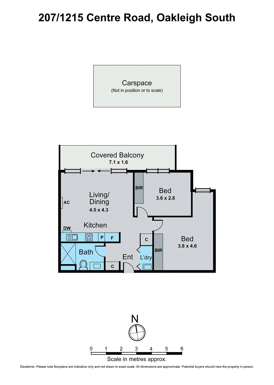 207/1215 Centre Road, Oakleigh South VIC 3167 - Floorplan