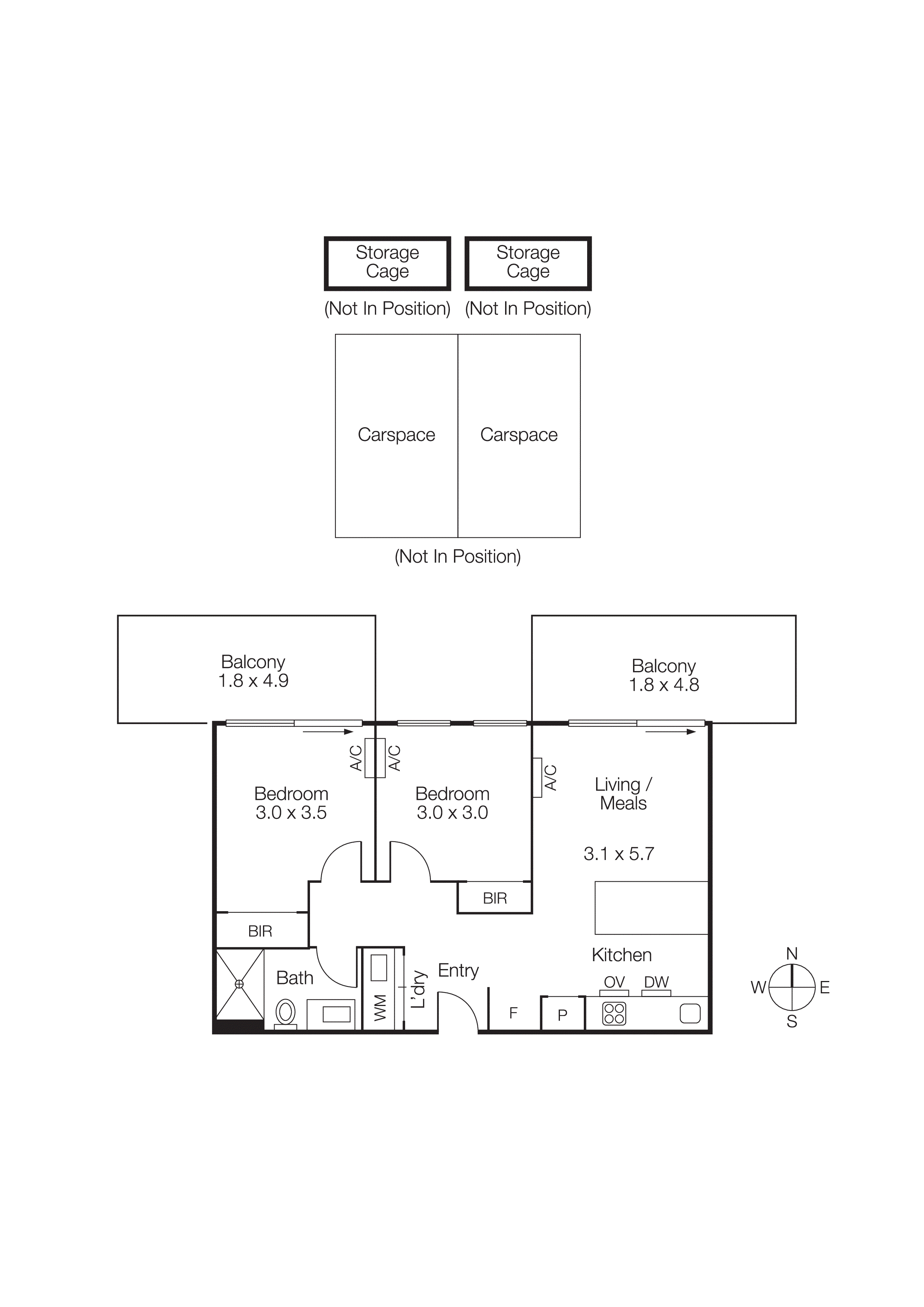 207/15 Major Street, Highett VIC 3190 - Floorplan