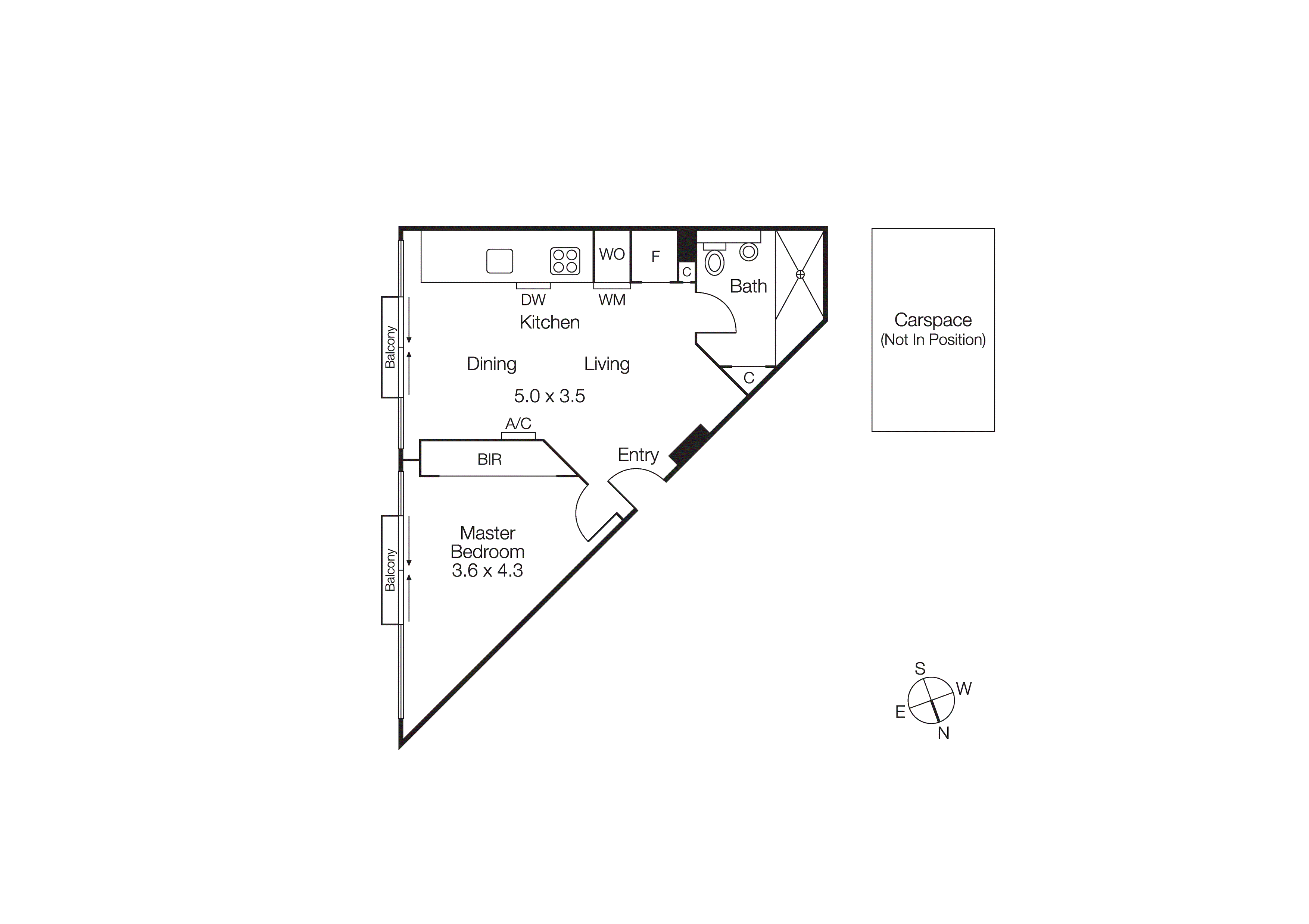 207/173 Barkly Street, St Kilda VIC 3182 - Floorplan
