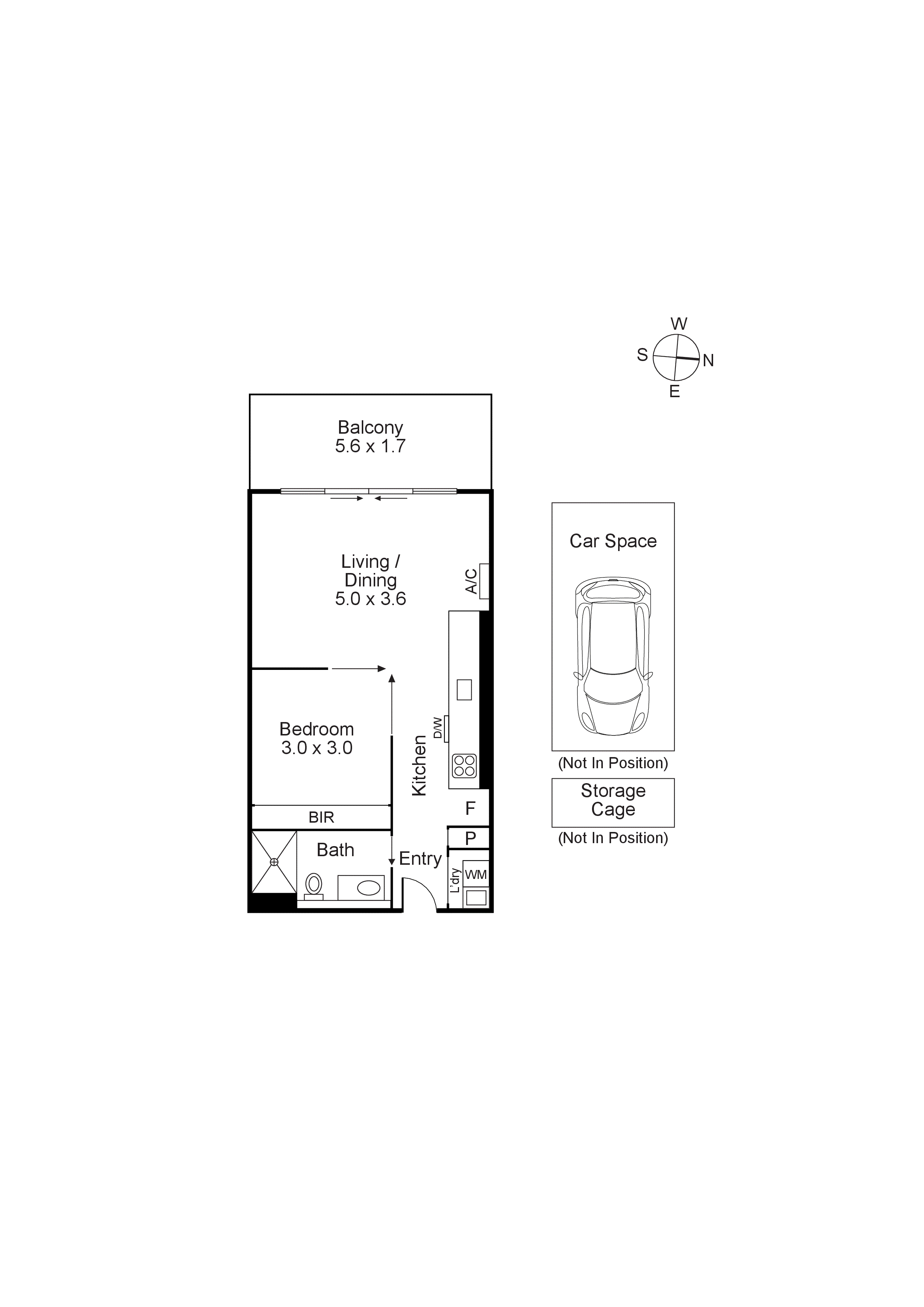 207/1A Peel Street, Windsor VIC 3181 - Floorplan