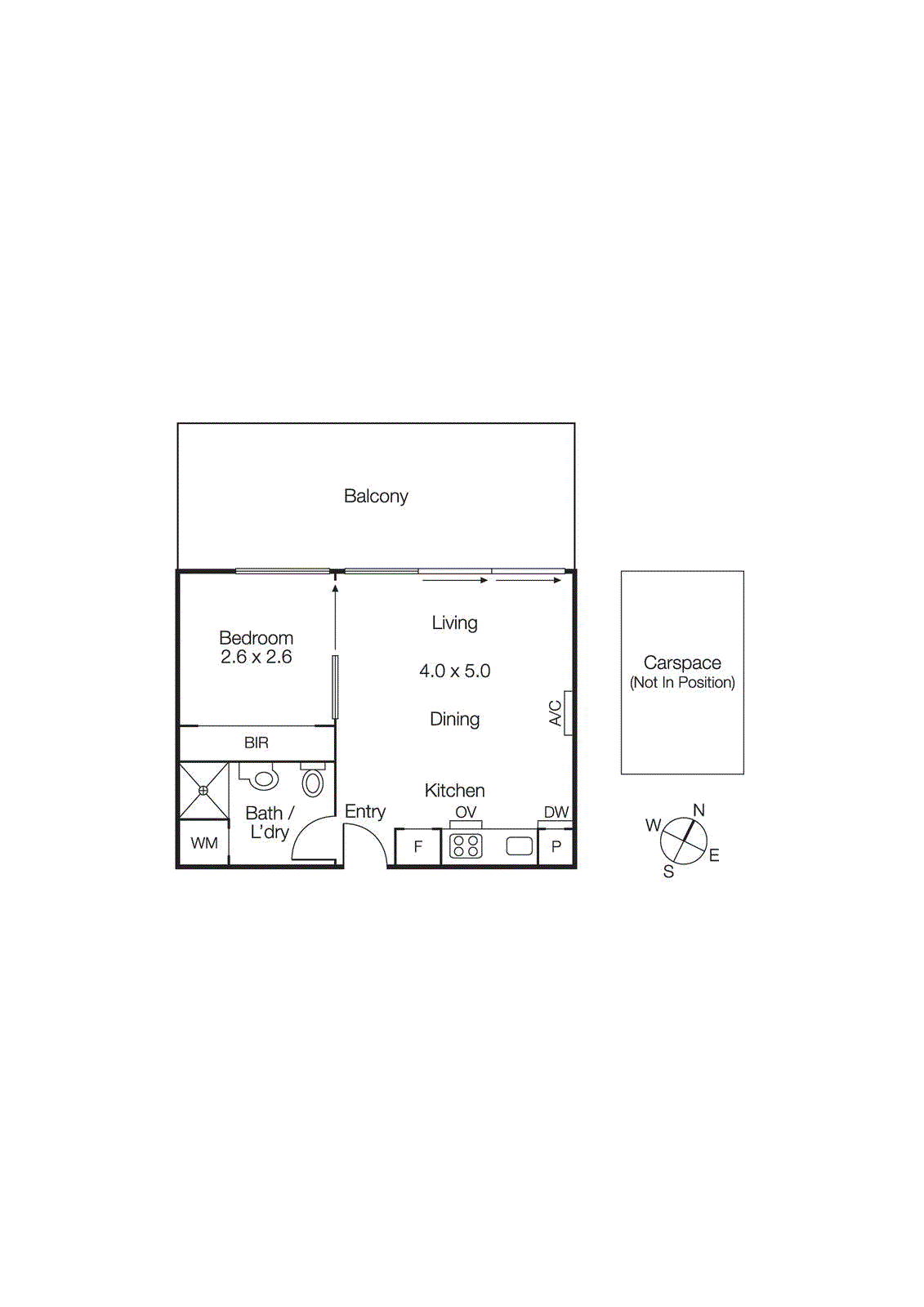 207/2 Chaucer Street, St Kilda VIC 3182 - Floorplan